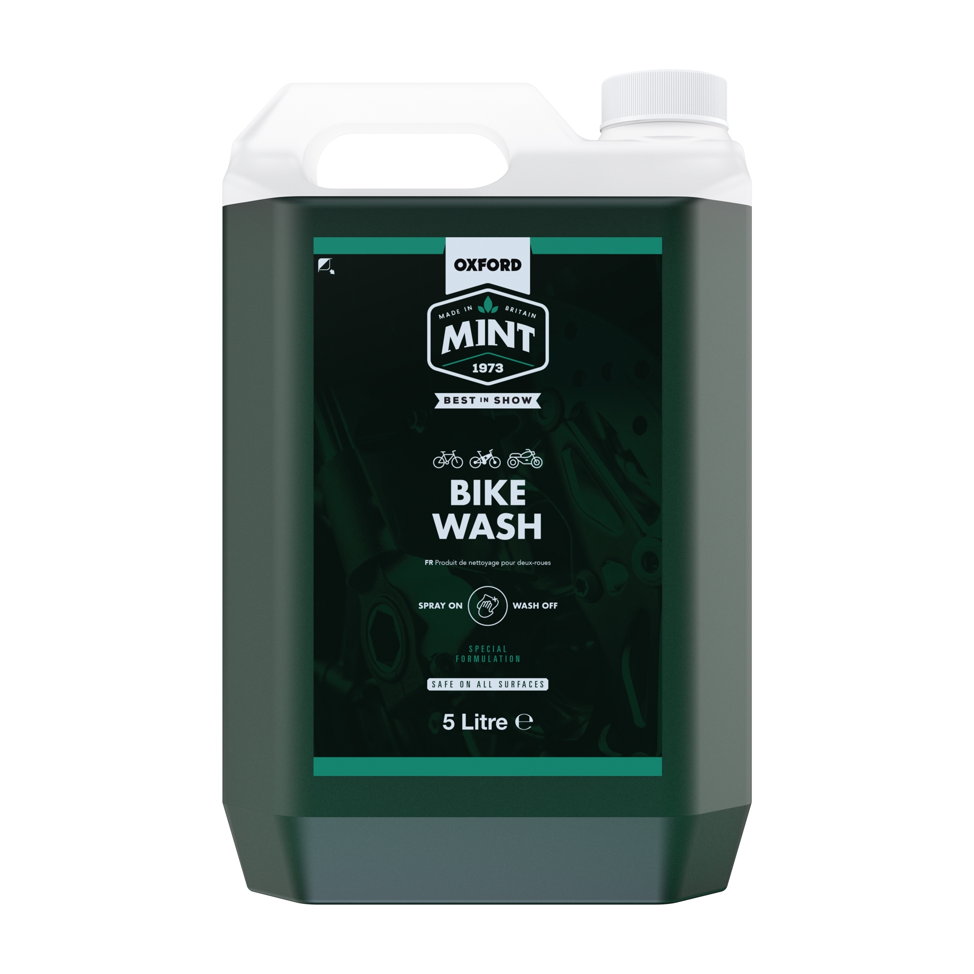Oxford Mint Bike Wash 5Ltr