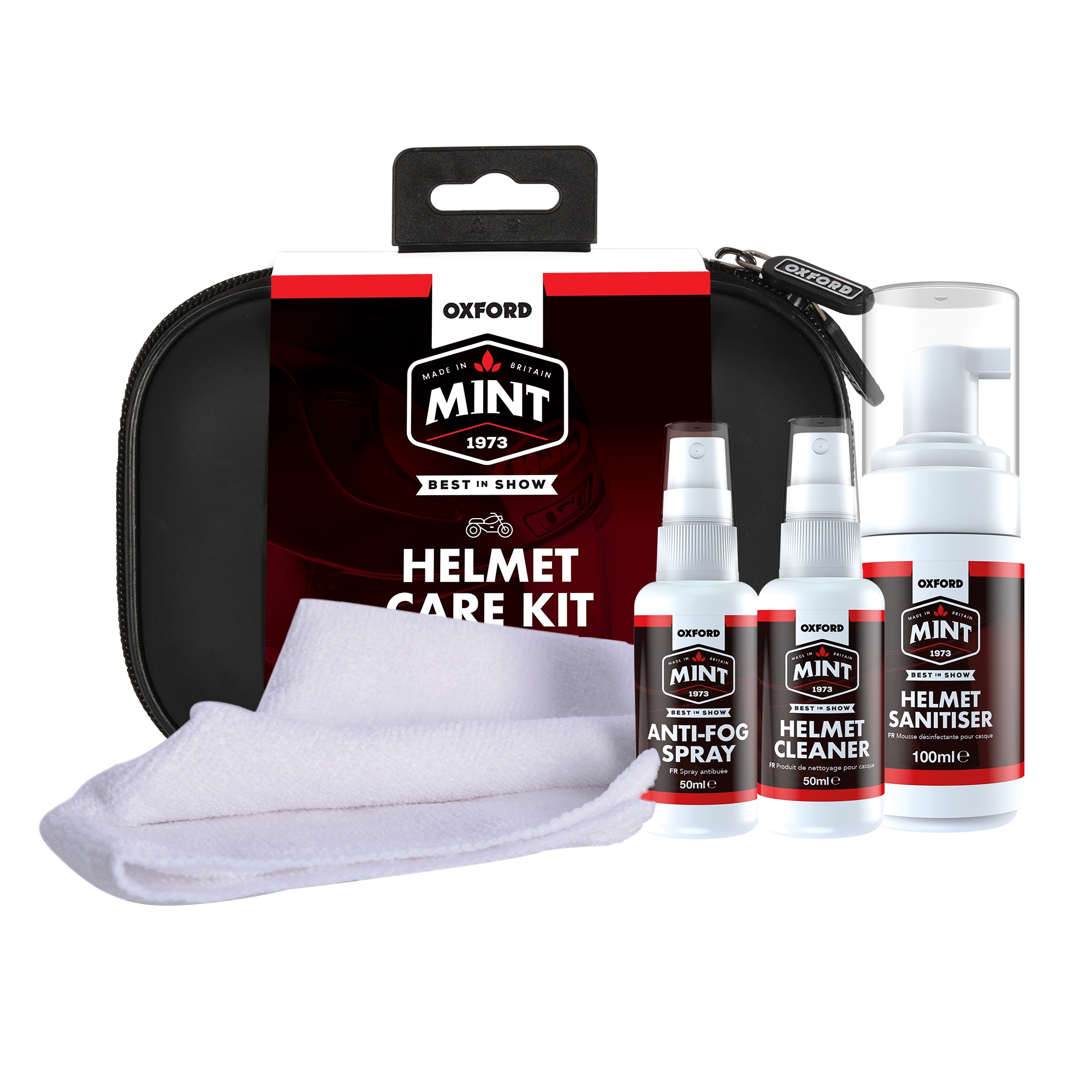 Oxford Mint Helmet Care Kit - Image 2