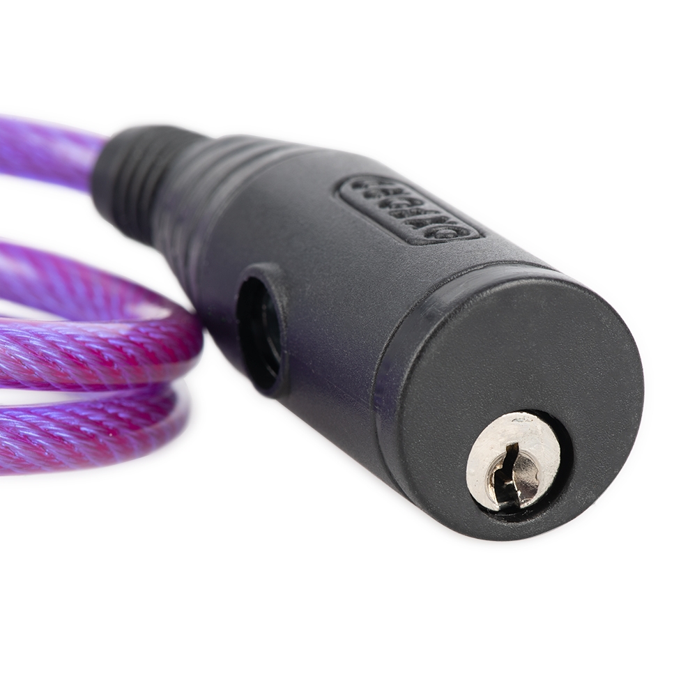 Oxford Bumper Cable Lock Clear 6mm x 600mm - Image 6