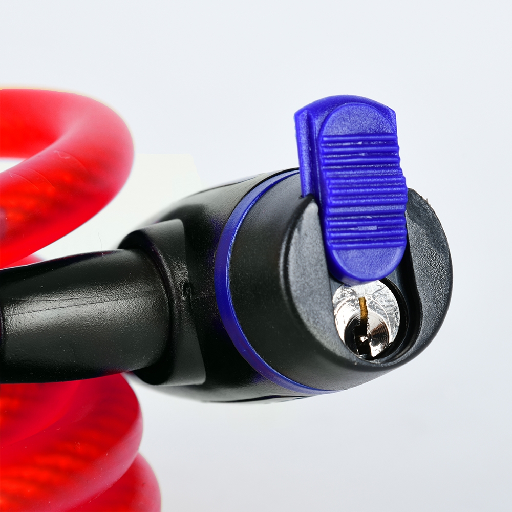 Oxford Cable Lock 12mm x 1800mm Red - Image 3