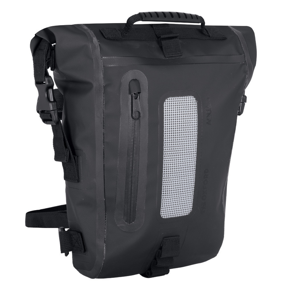 Oxford Aqua T8 Tail Bag - Khaki/Black - Image 2