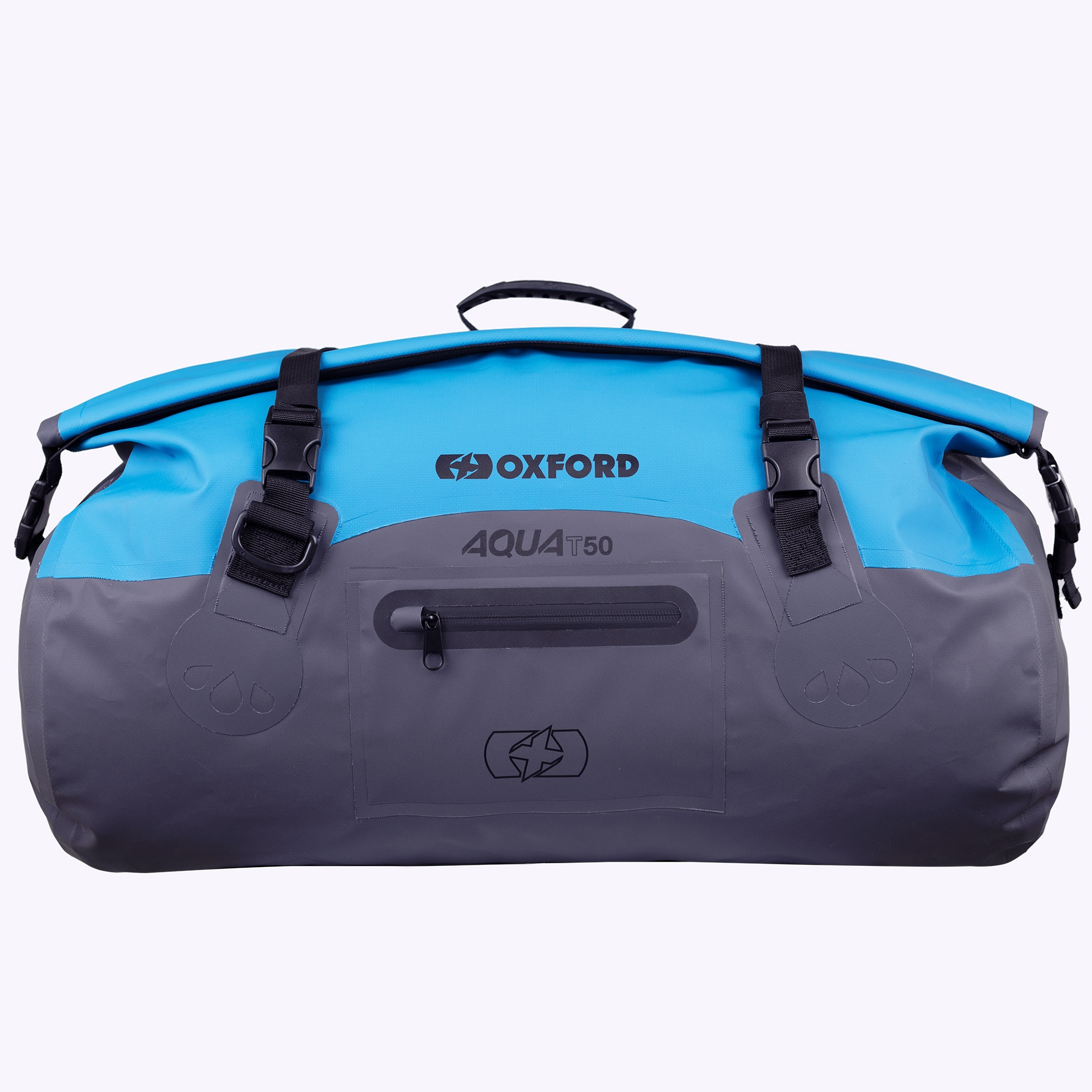 Oxford Aqua T-50 Roll Bag- Blue/Grey