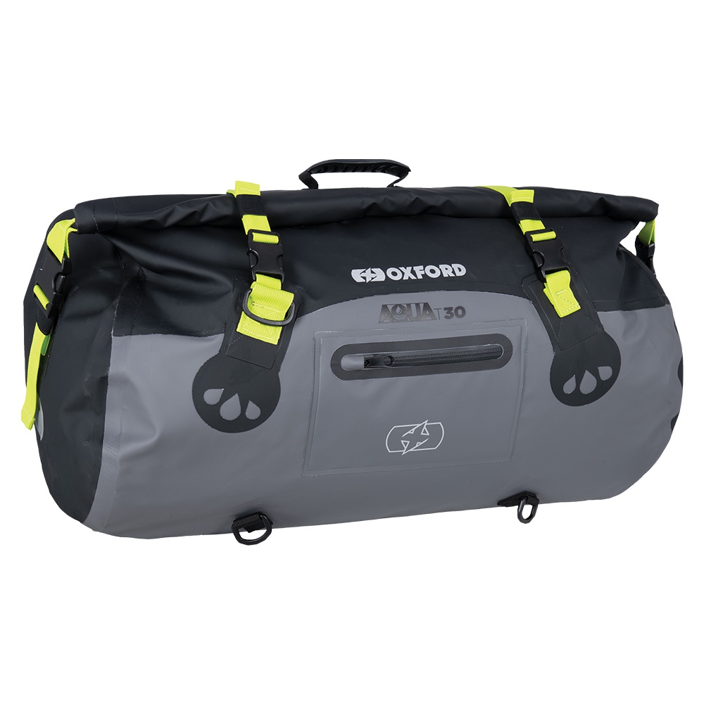 Oxford Aqua T-30 Roll Bag- Khaki/Black - Image 5