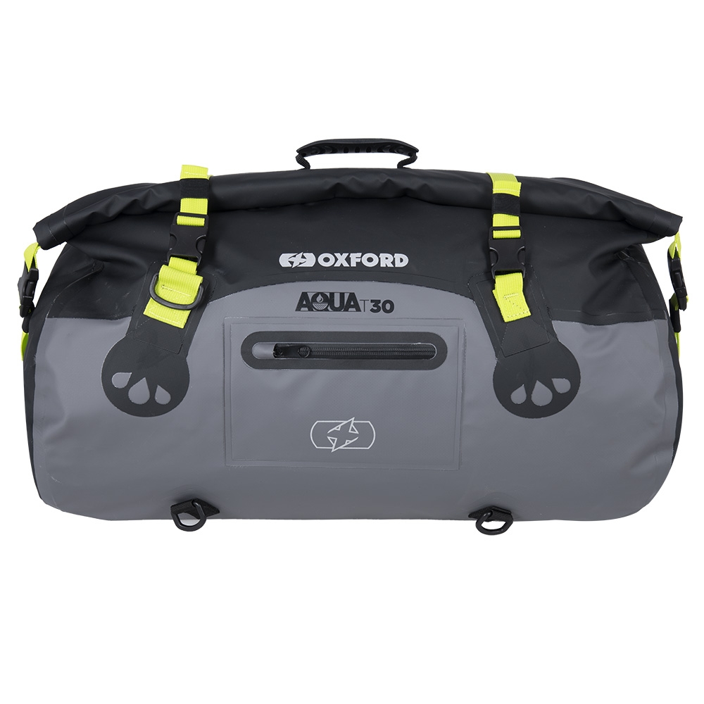 Oxford Aqua T-30 Roll Bag- Khaki/Black - Image 4