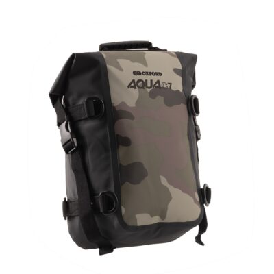 Oxford Aqua C7 Crash Bar Bag (Camouflage)