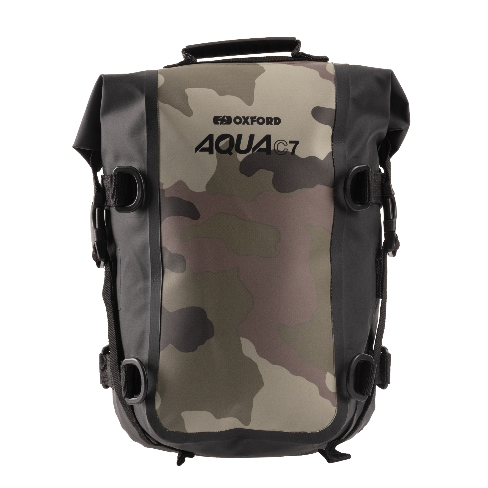 Oxford Aqua C7 Crash Bar Bag (Camouflage)