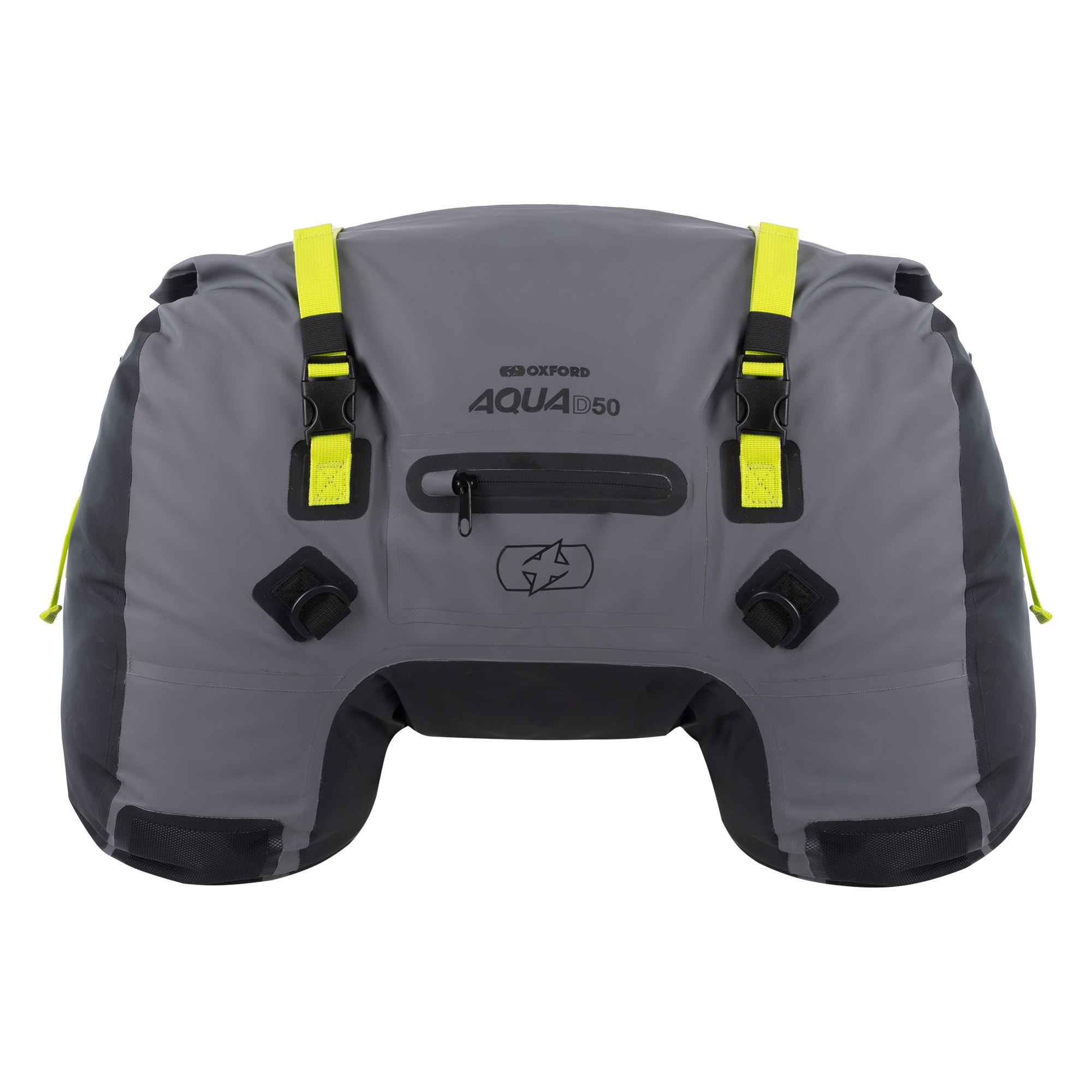 Oxford Aqua D-50 Duffle Bag Black/ Grey Fluo