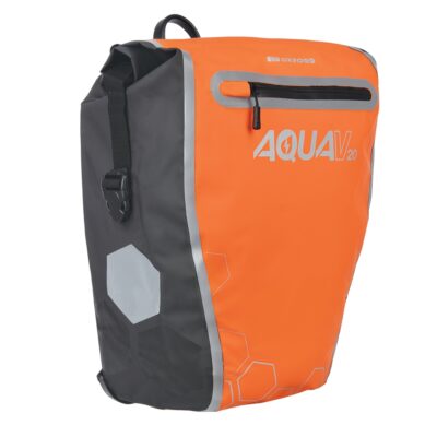 Oxford Aqua V 20 Single QR Pannier Bag Black
