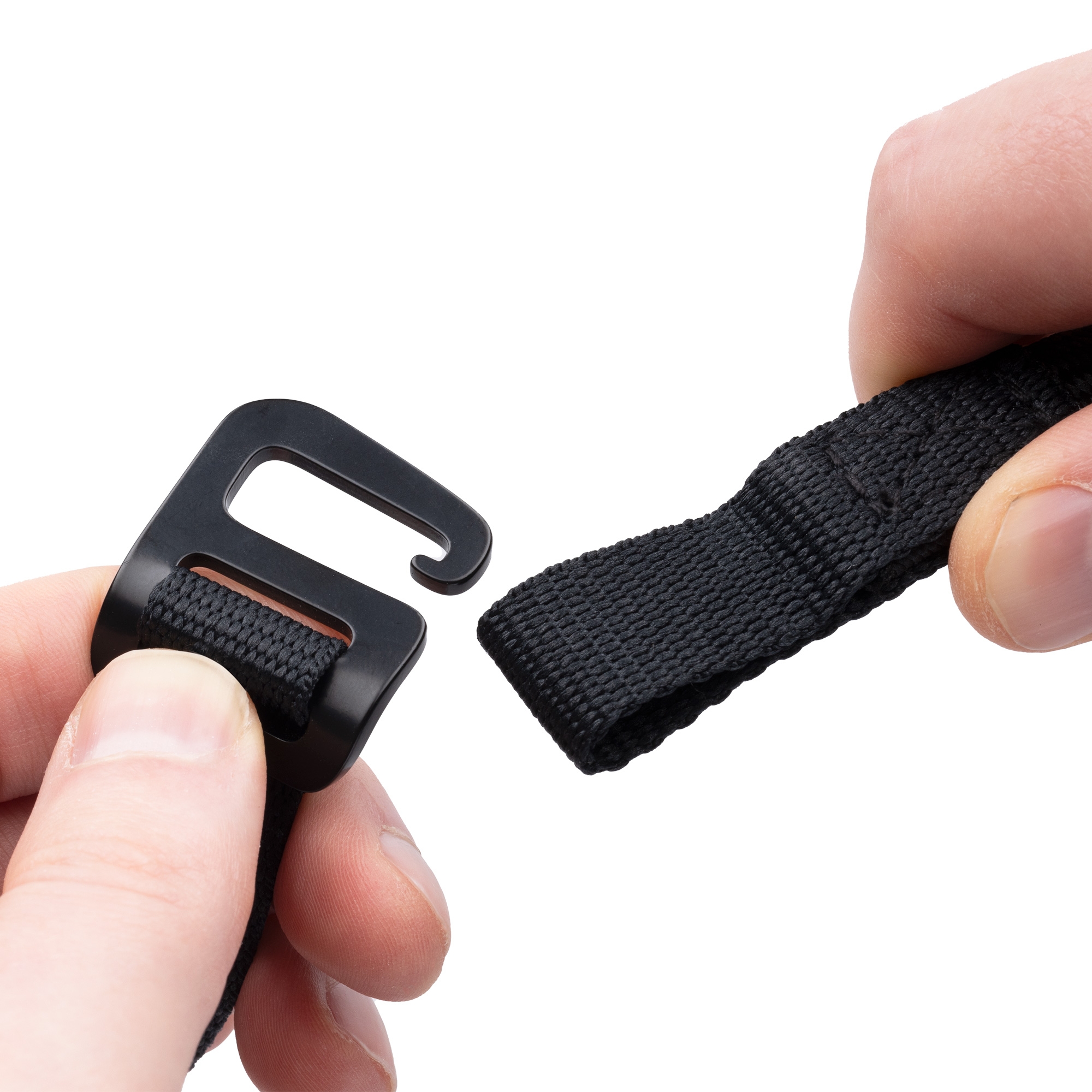 Oxford Atlas G-Hook 17mm x 2.0M Black (Pair) - Image 3