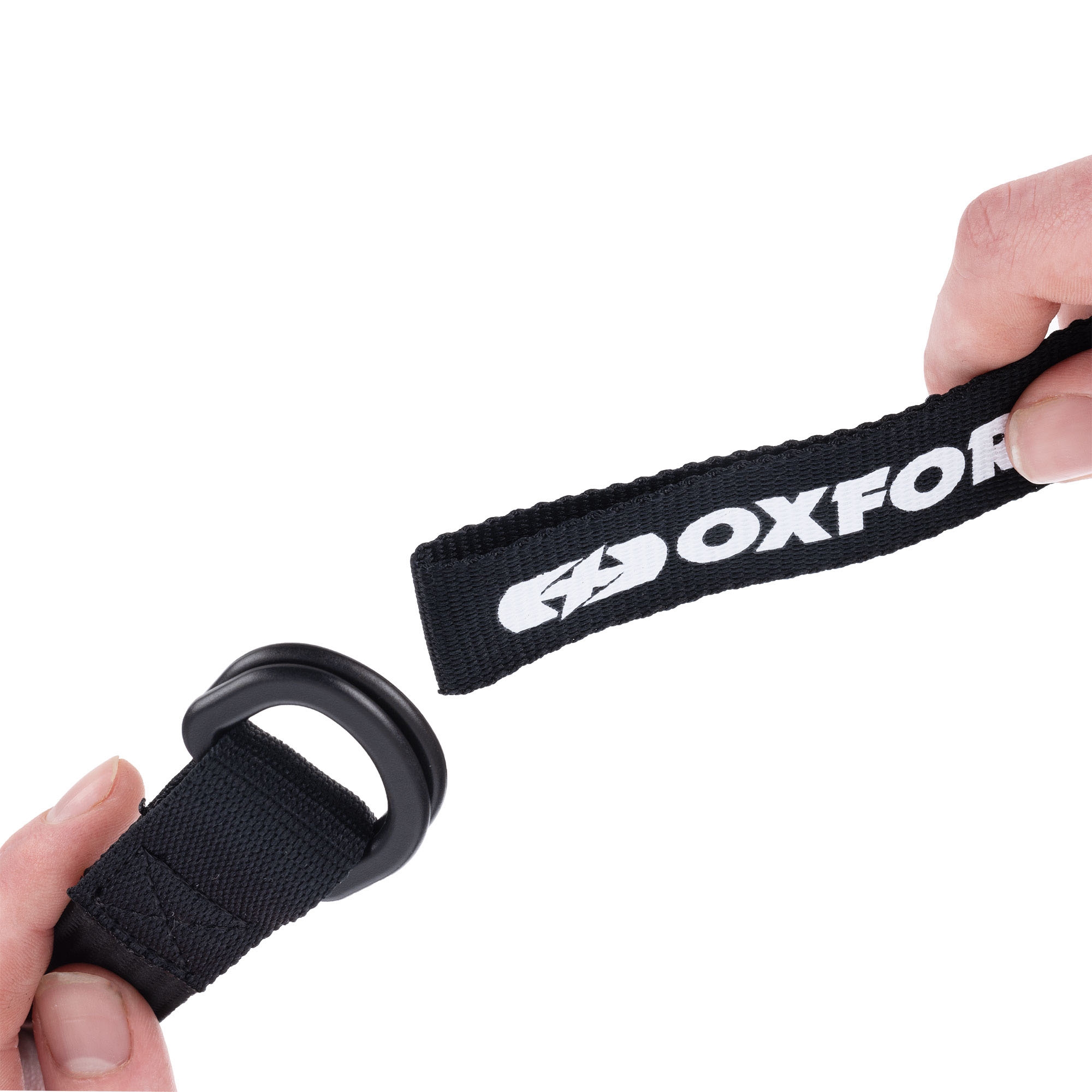 Oxford Atlas D-Ring 26mm x 1.2M Black (Pair) - Image 2