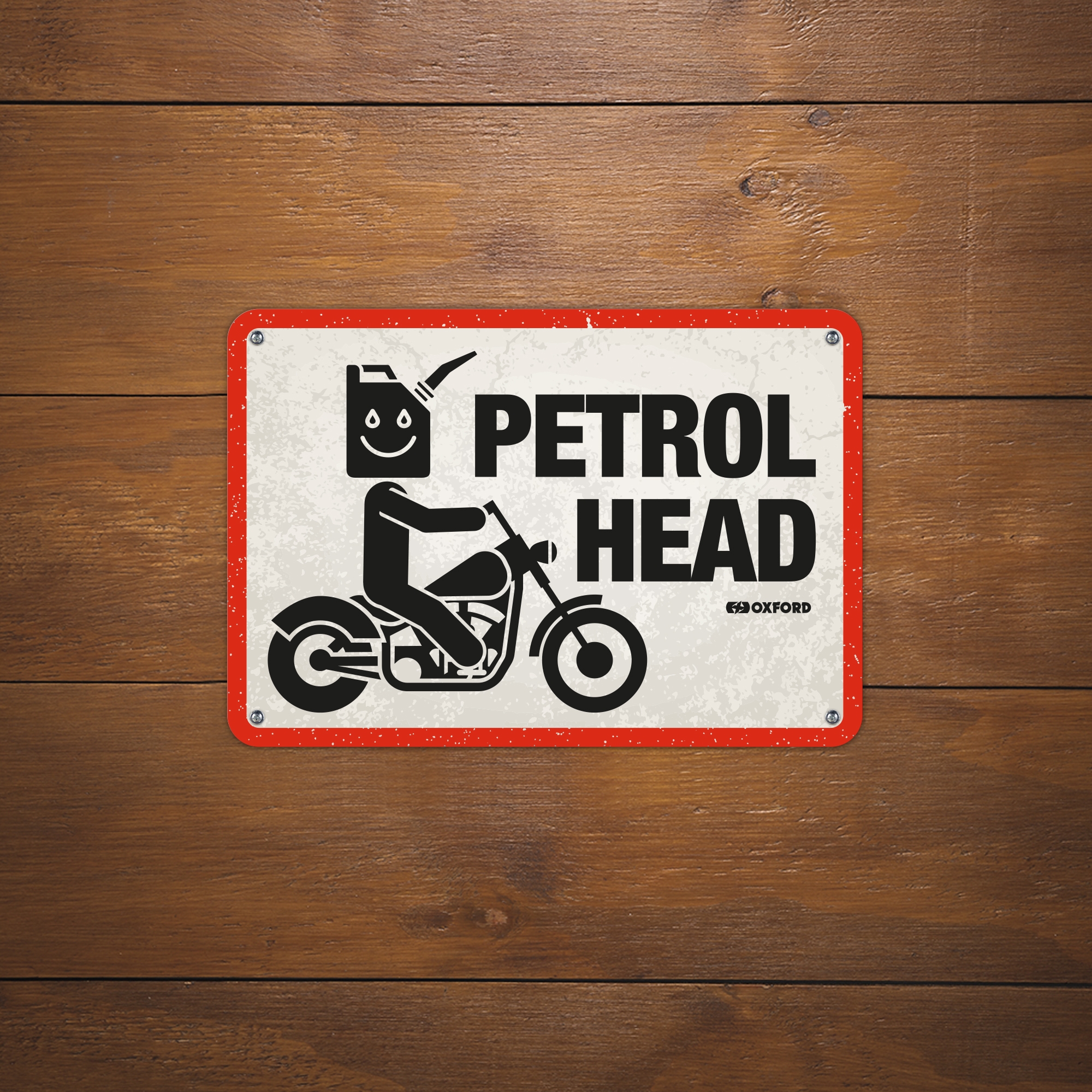 Oxford Garage Metal Sign: Petrol Head - Image 2