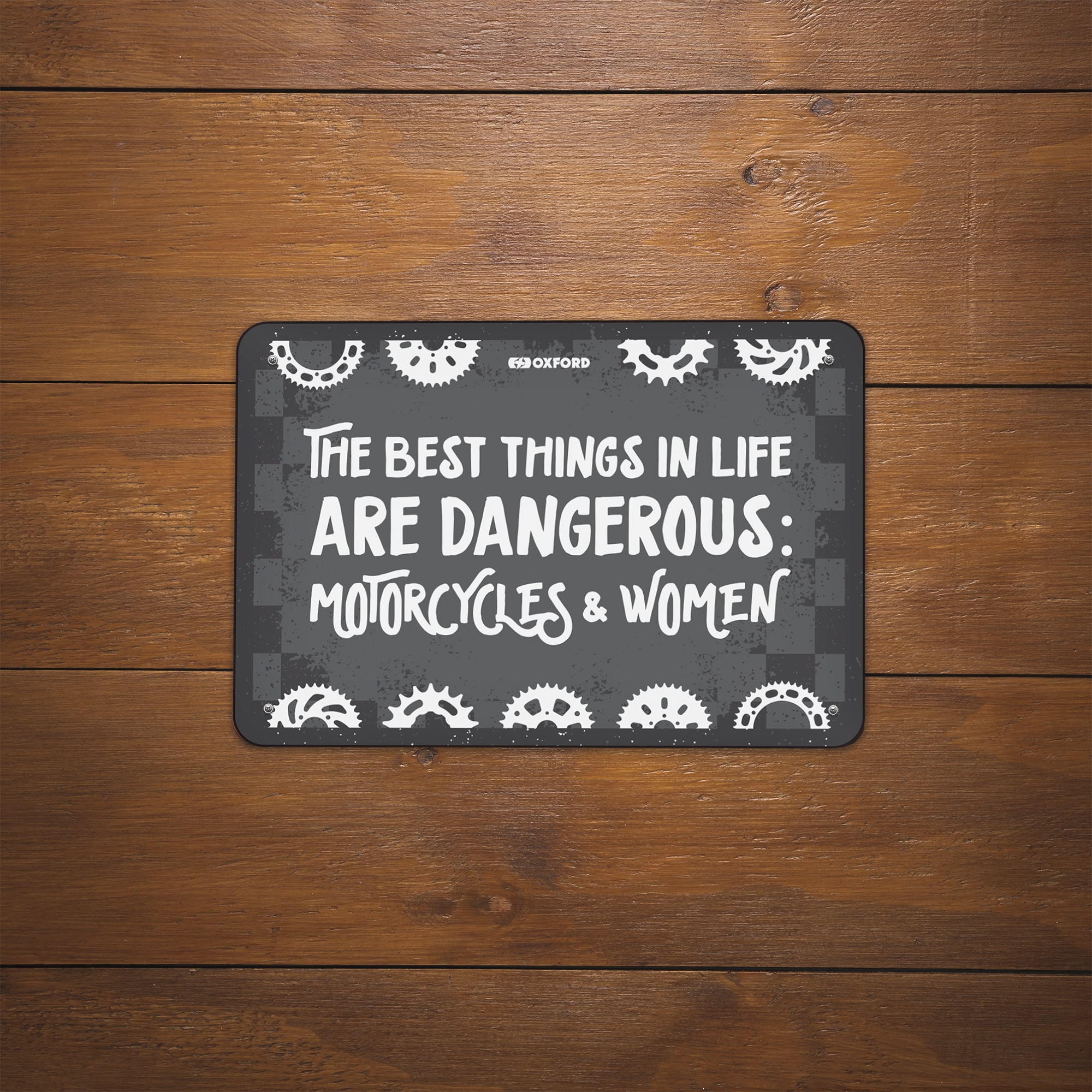 Oxford Garage Metal Sign: THE BEST THING IN LIFE - Image 2