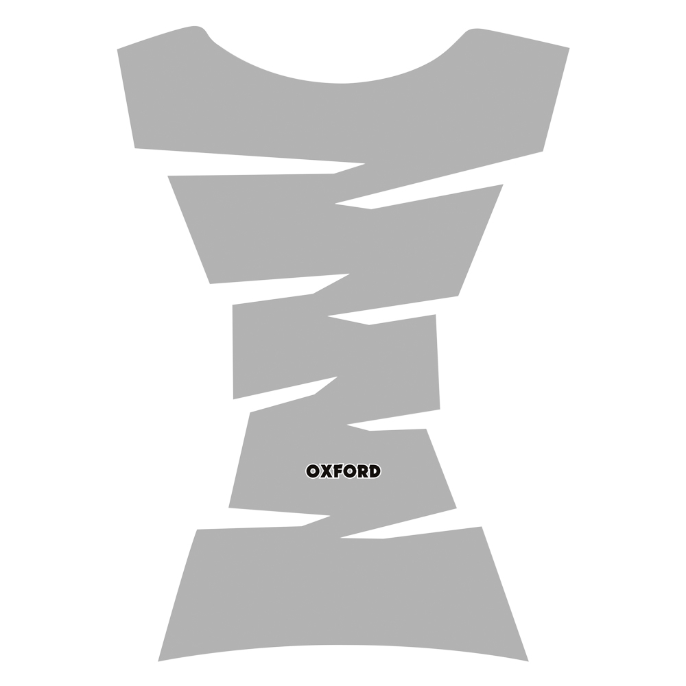 Oxford Jagged Tank Pad - Silver - Image 3