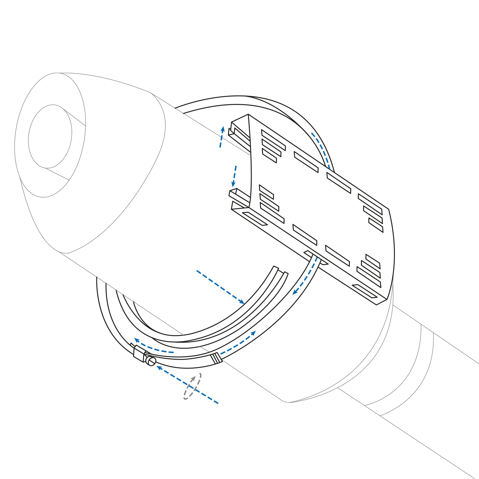 Oxford Can Guard Exhaust Heat Shield - Image 3