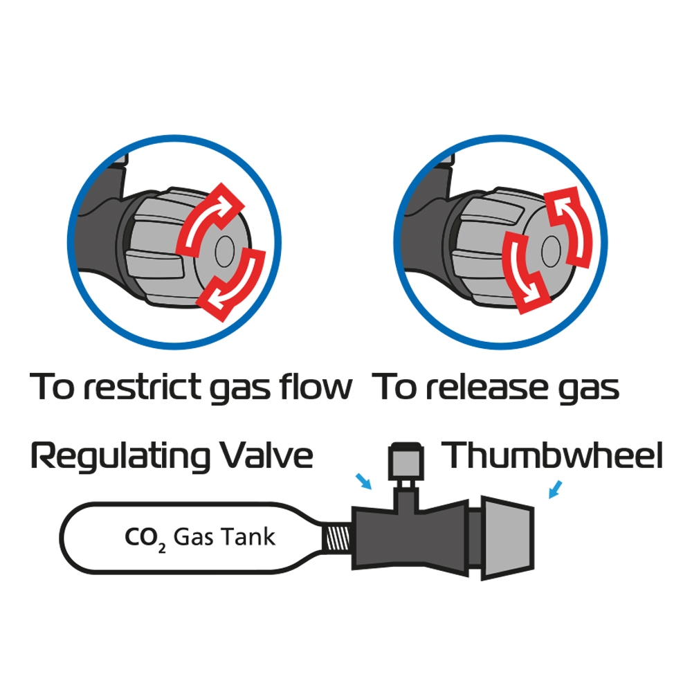 Oxford CO2 Tyre Repair Kit 2 - Image 2
