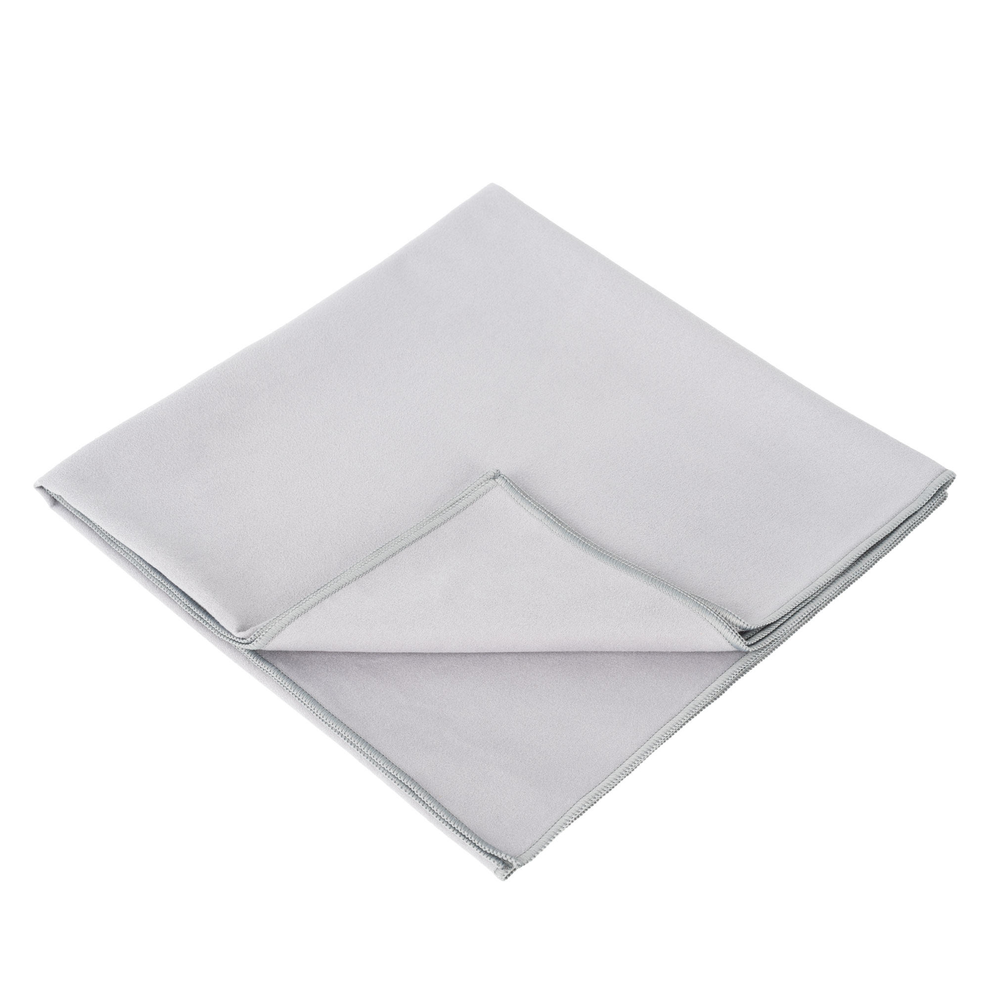 Oxford Camping Towel Grey 120x60cm - Image 2