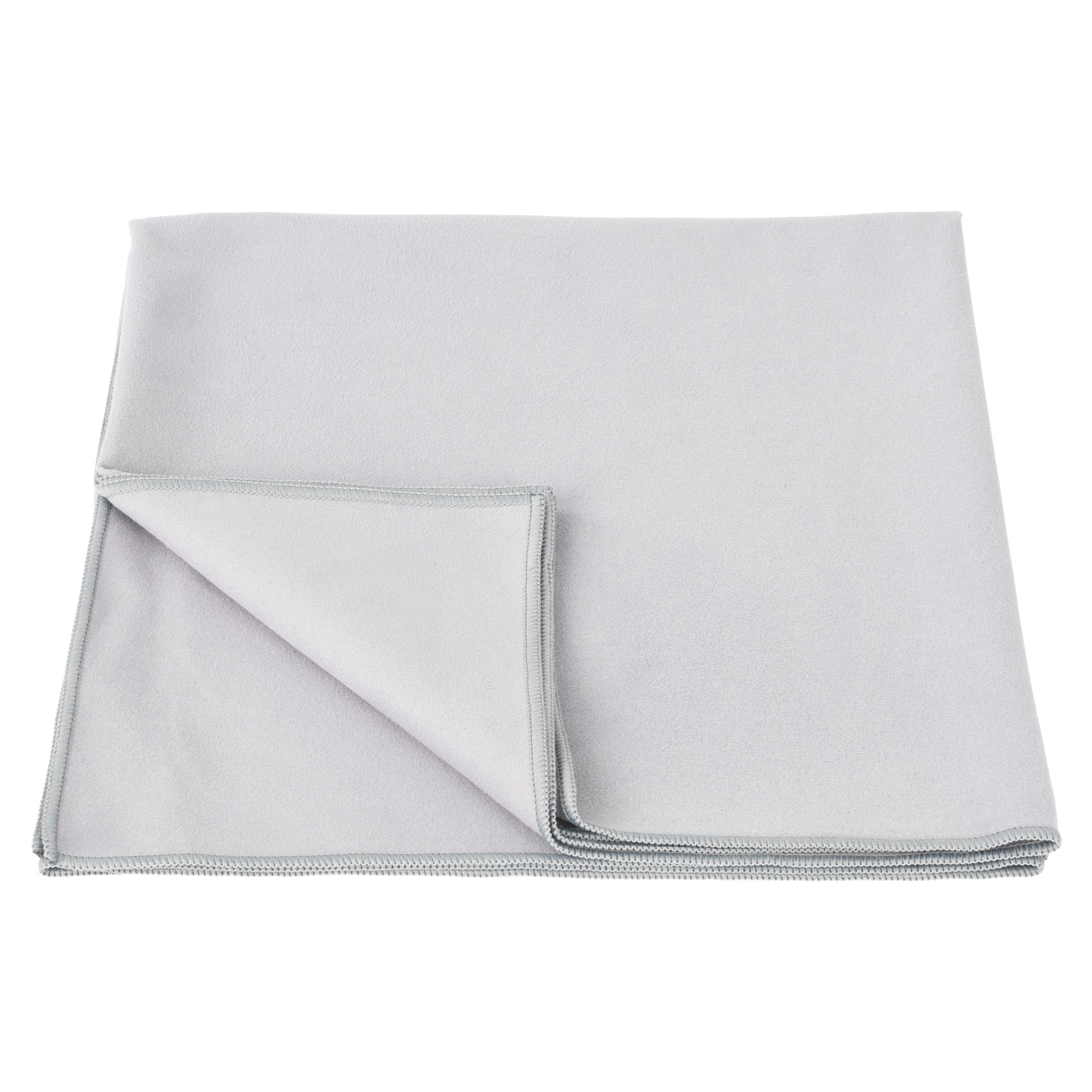 Oxford Camping Towel Grey 120x60cm - Image 3