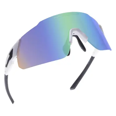 Oxford Corsa White Frame Rainbow Lens Sunglasses