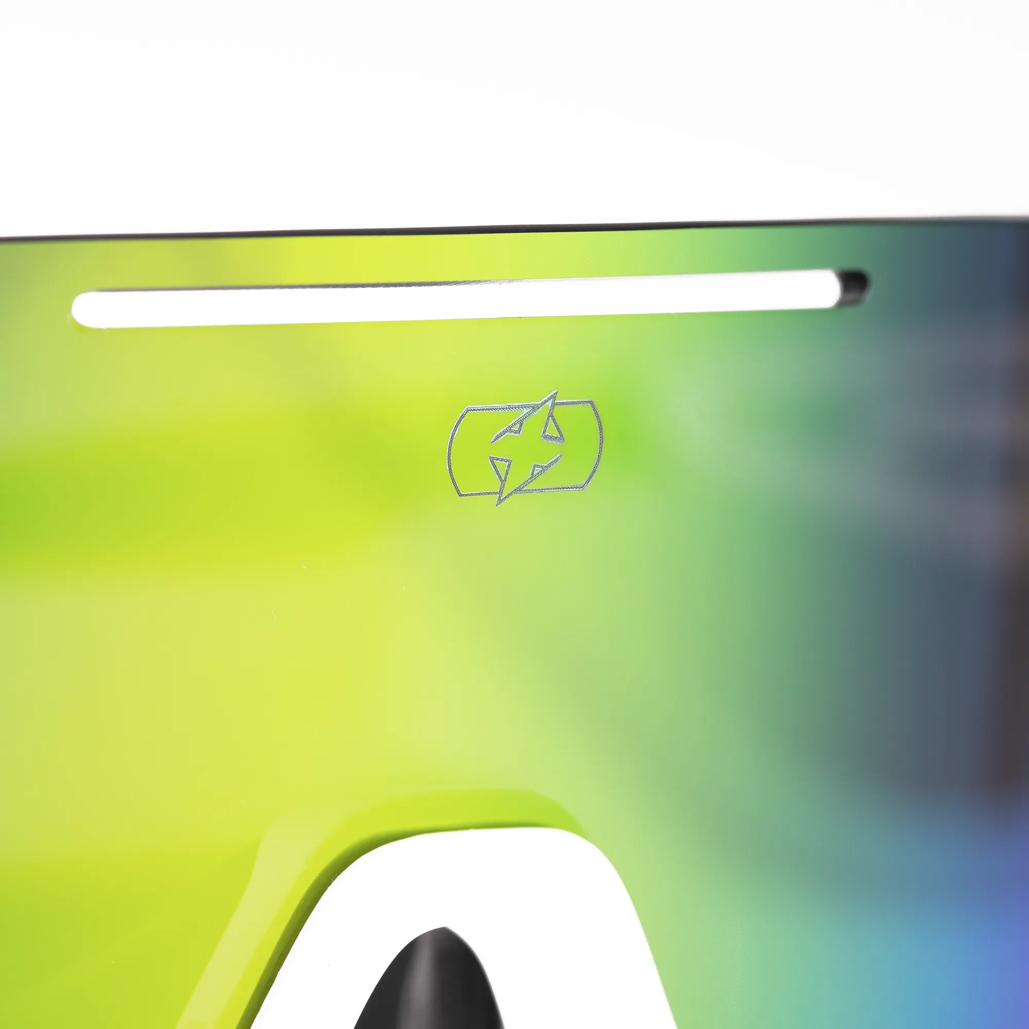 Oxford Corsa White Frame Rainbow Lens Sunglasses - Image 3