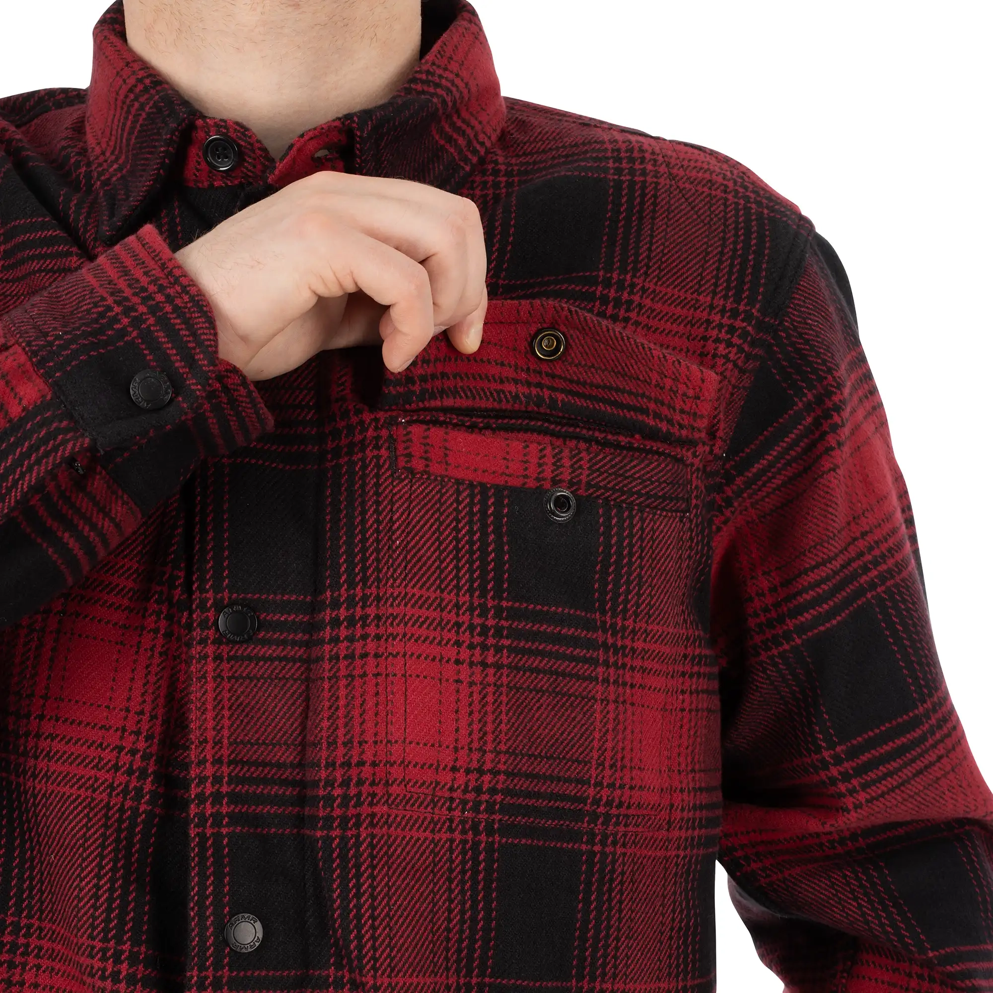 ARMR Prime 2.0 Men Shirt - Red Black - Image 6