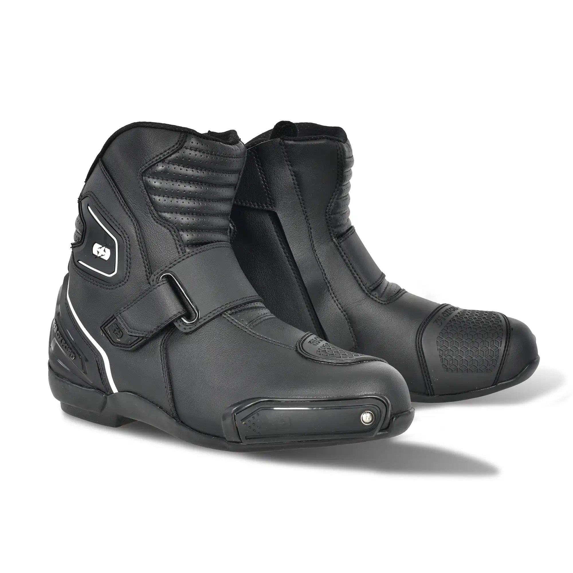 Oxford Omega Air Short MS Boot - Black White