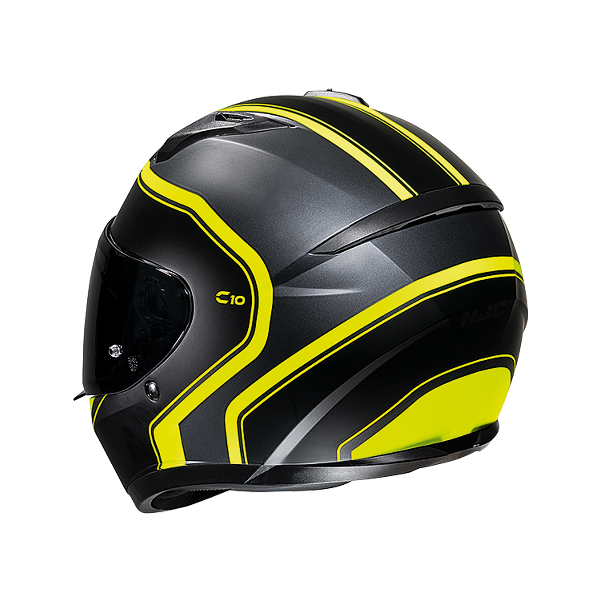 HJC C10 Elie MC3HSF Yellow - Image 3