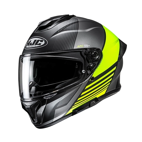 HJC C71 Morix MC3HSF Yellow - Image 2