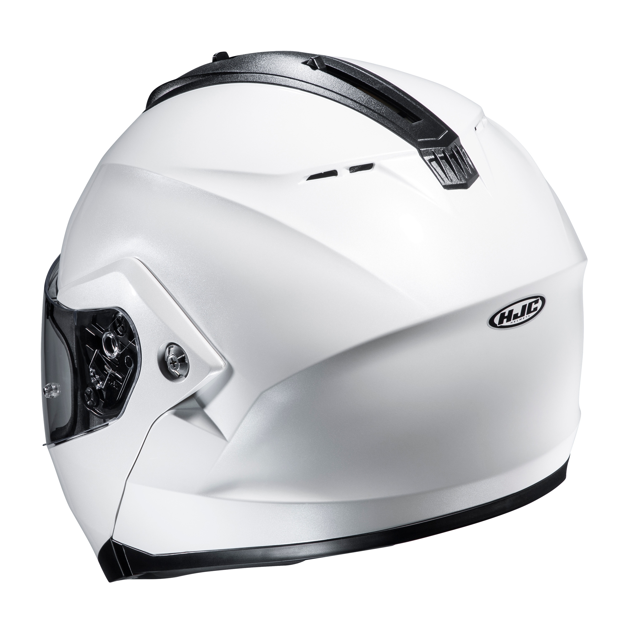 HJC C91N Pearl White - Image 3