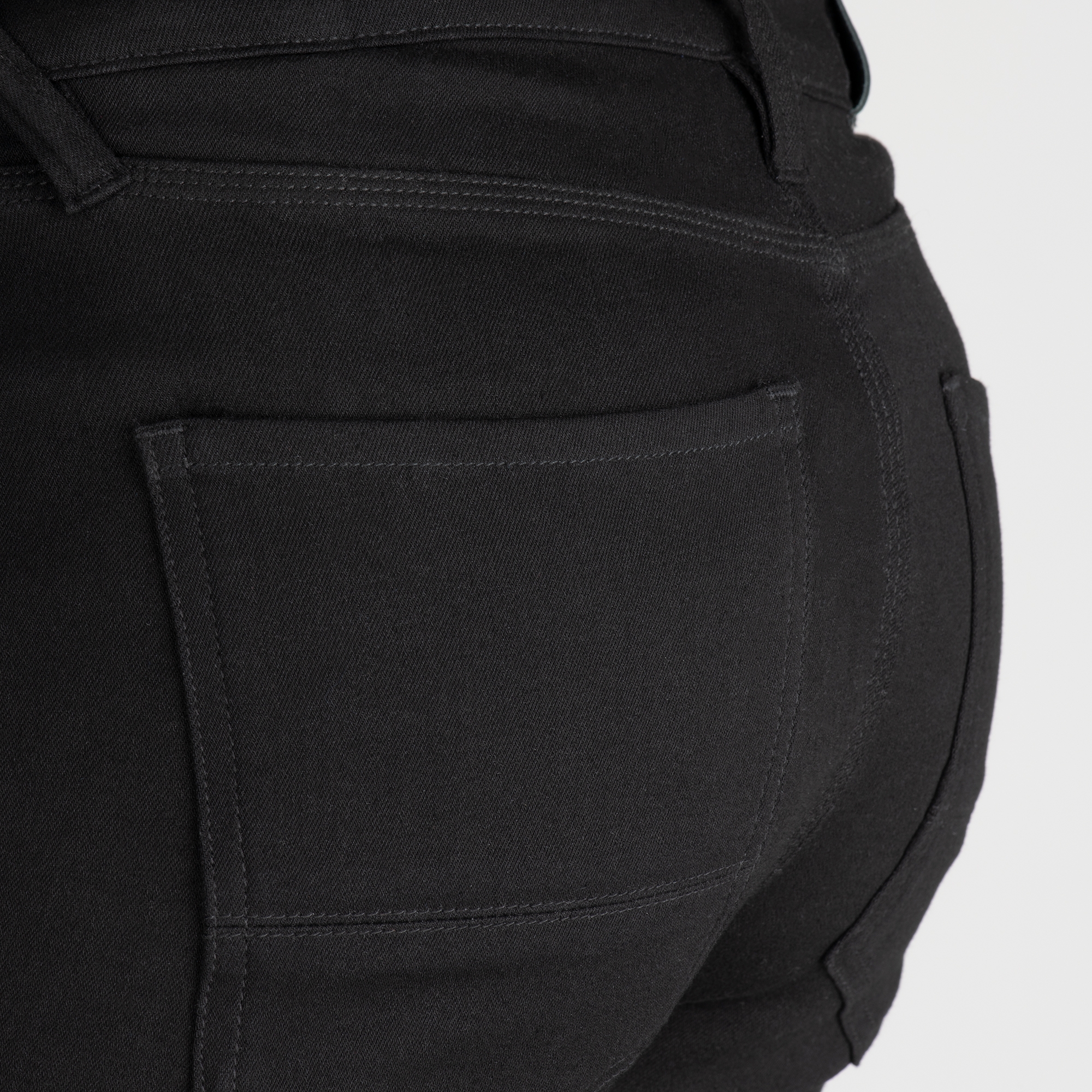 Oxford Original Approved Super Stretch MS Slim Jean Black - Image 4