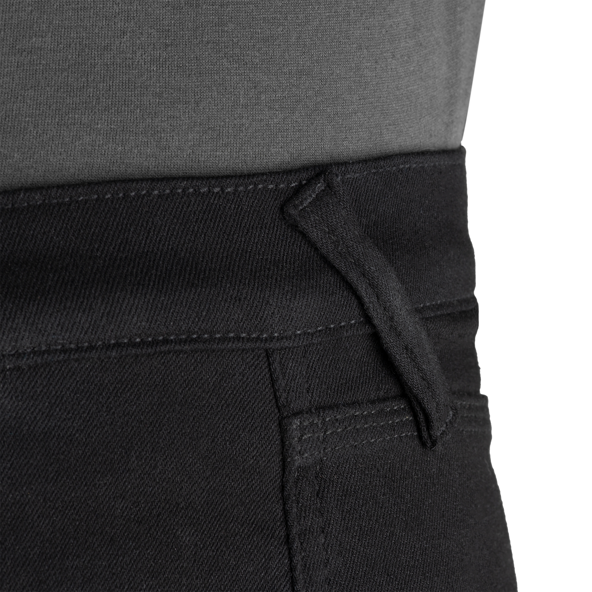 Oxford Original Approved Super Stretch MS Slim Jean Black - Image 8