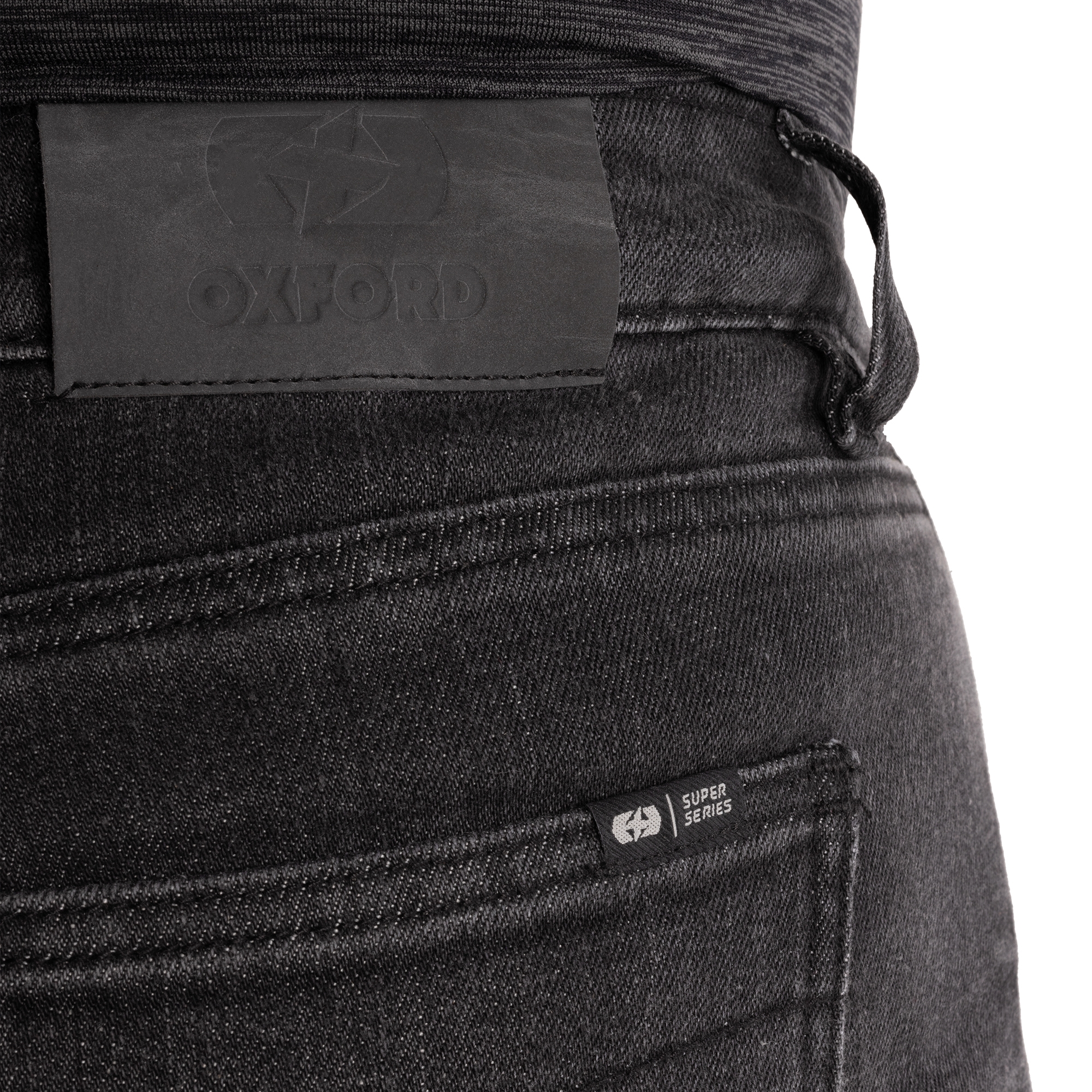 Oxford Super Jeans Slim MS Black - Image 3