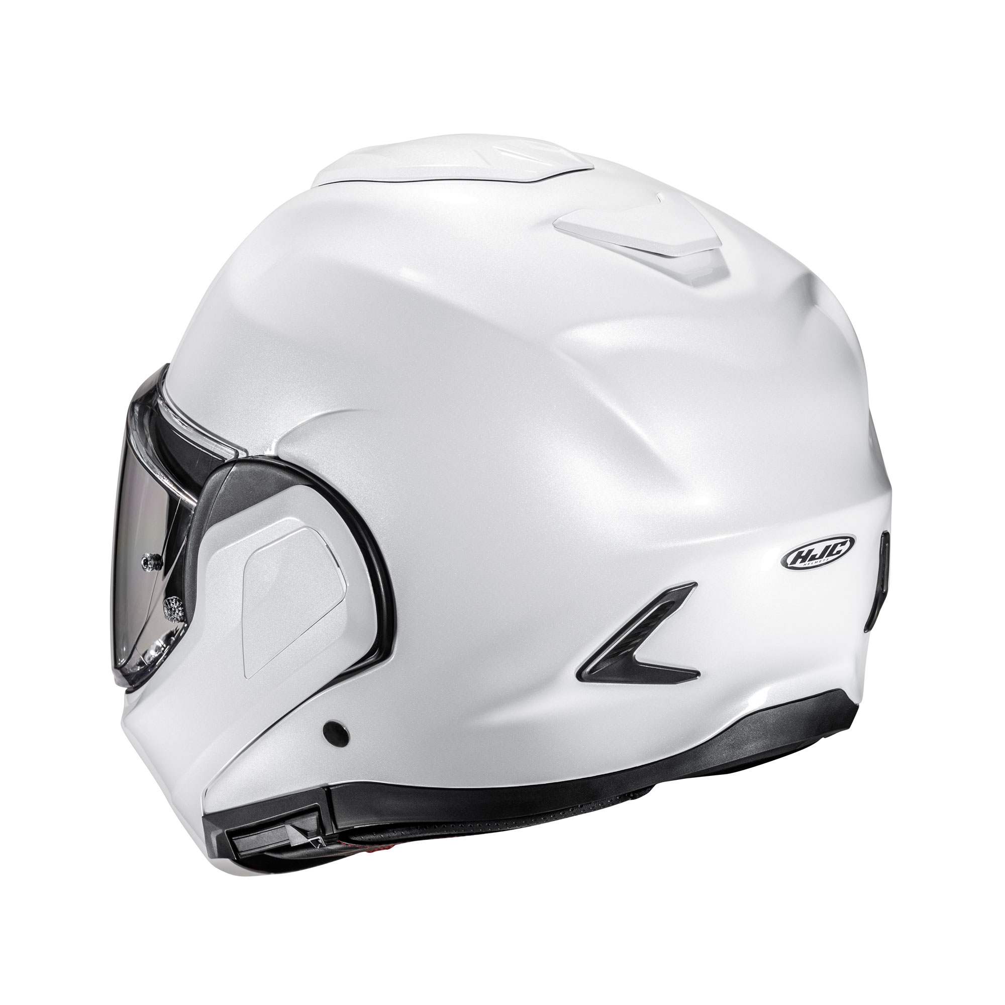 HJC F100 Pearl White - Image 3