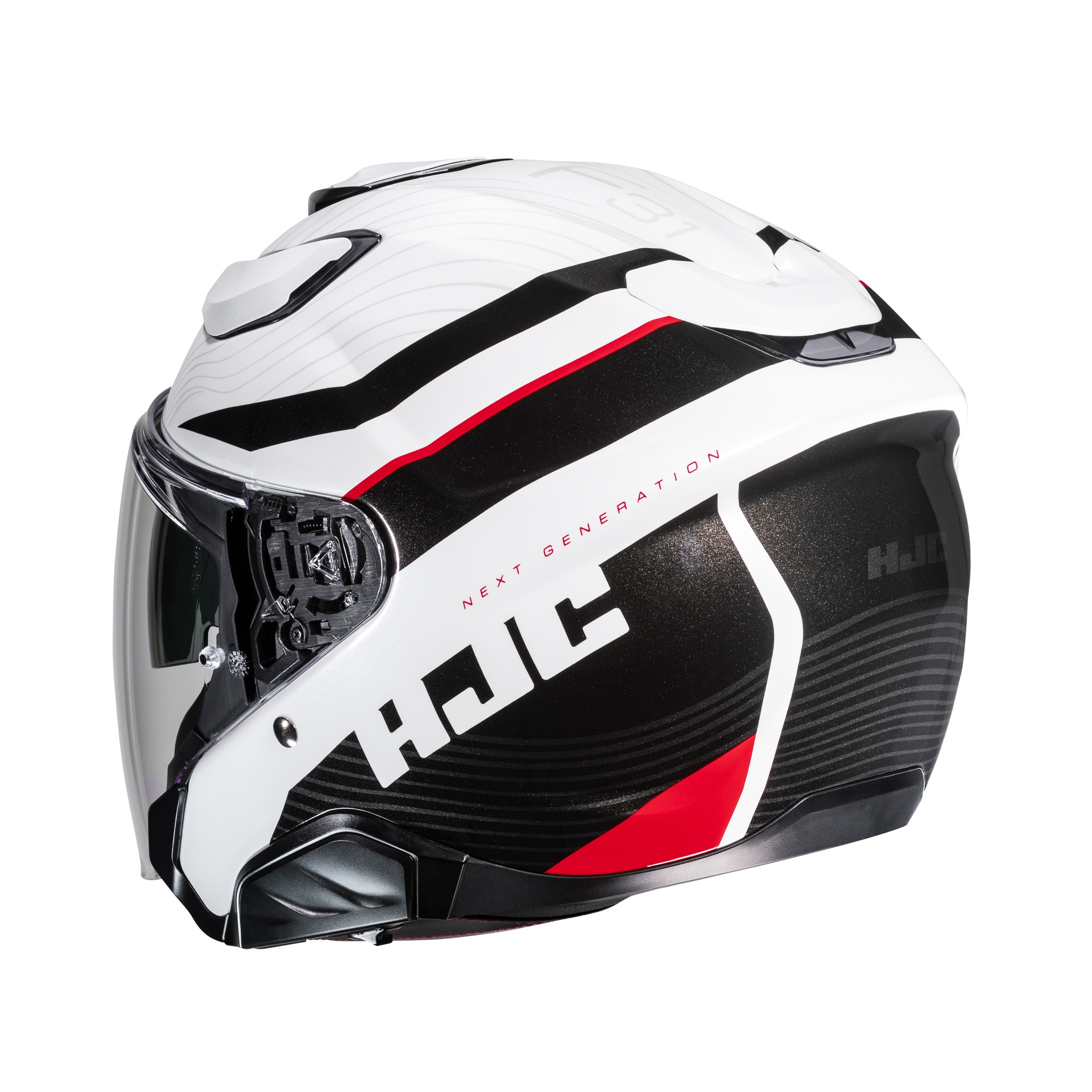 HJC F31 Naby MC1 Red - Image 3
