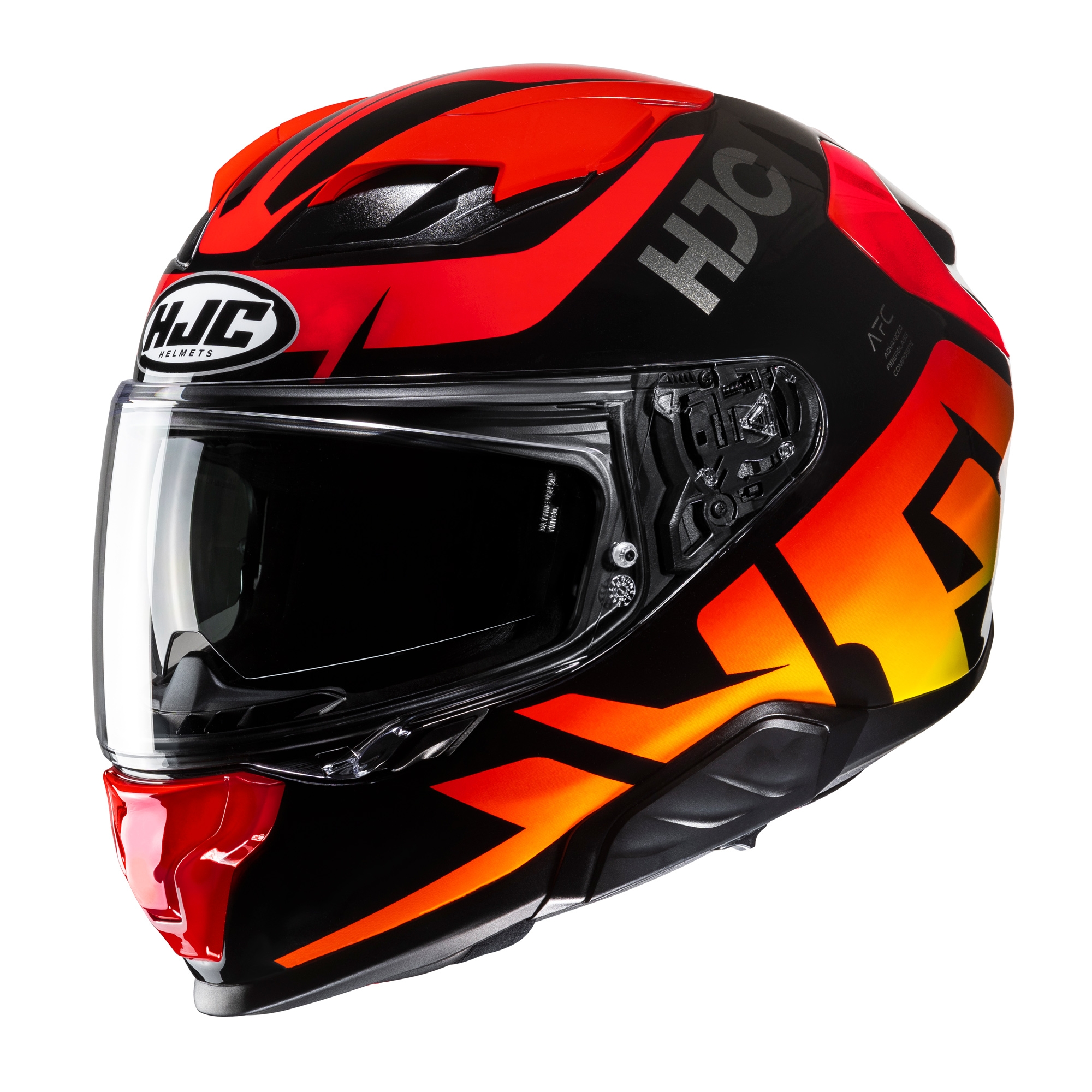 HJC F71 Bard MC1 Red - Image 2