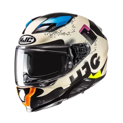 HJC F71 Faco MC28 Blue Purple White