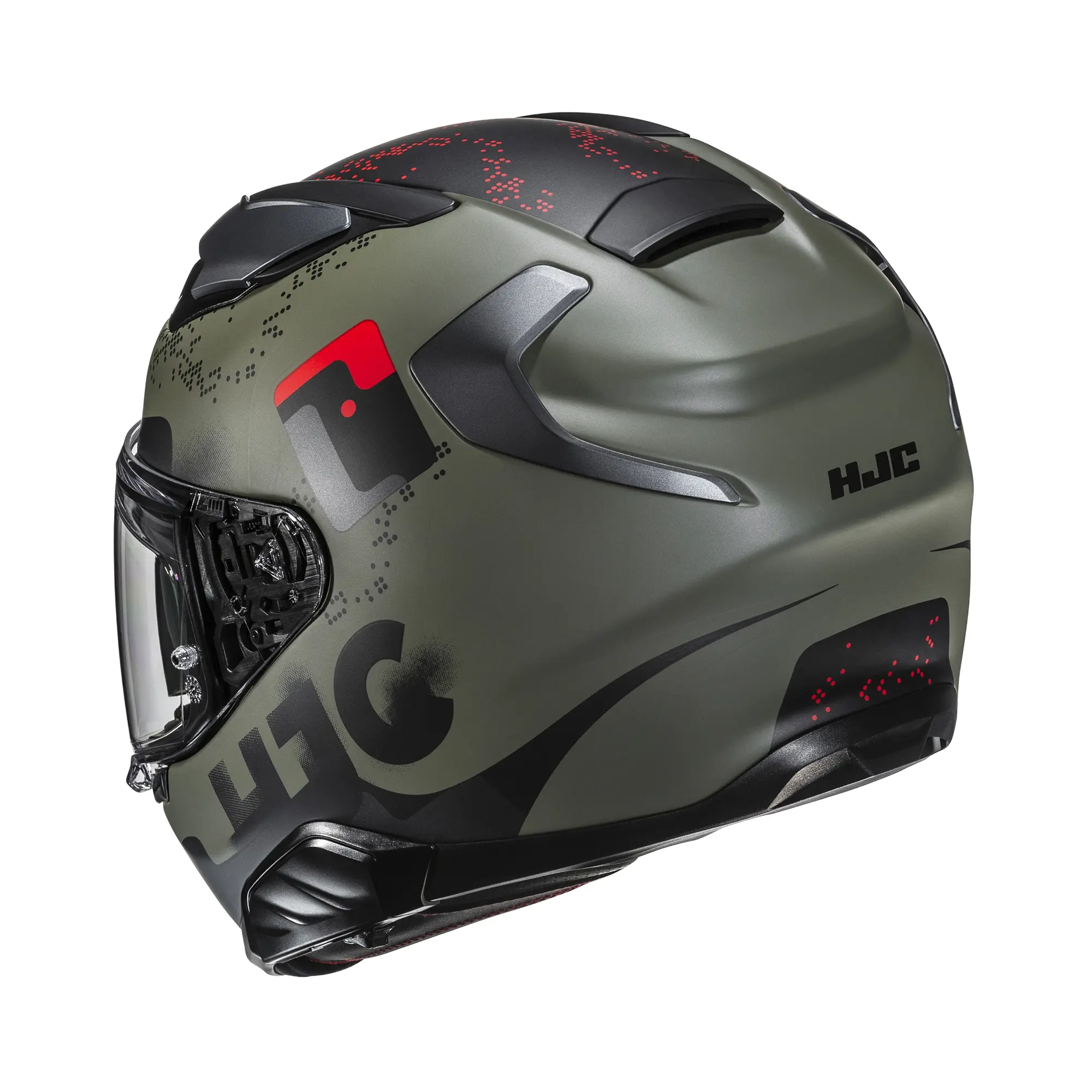 HJC F71 Faco MC1SF Red - Image 3