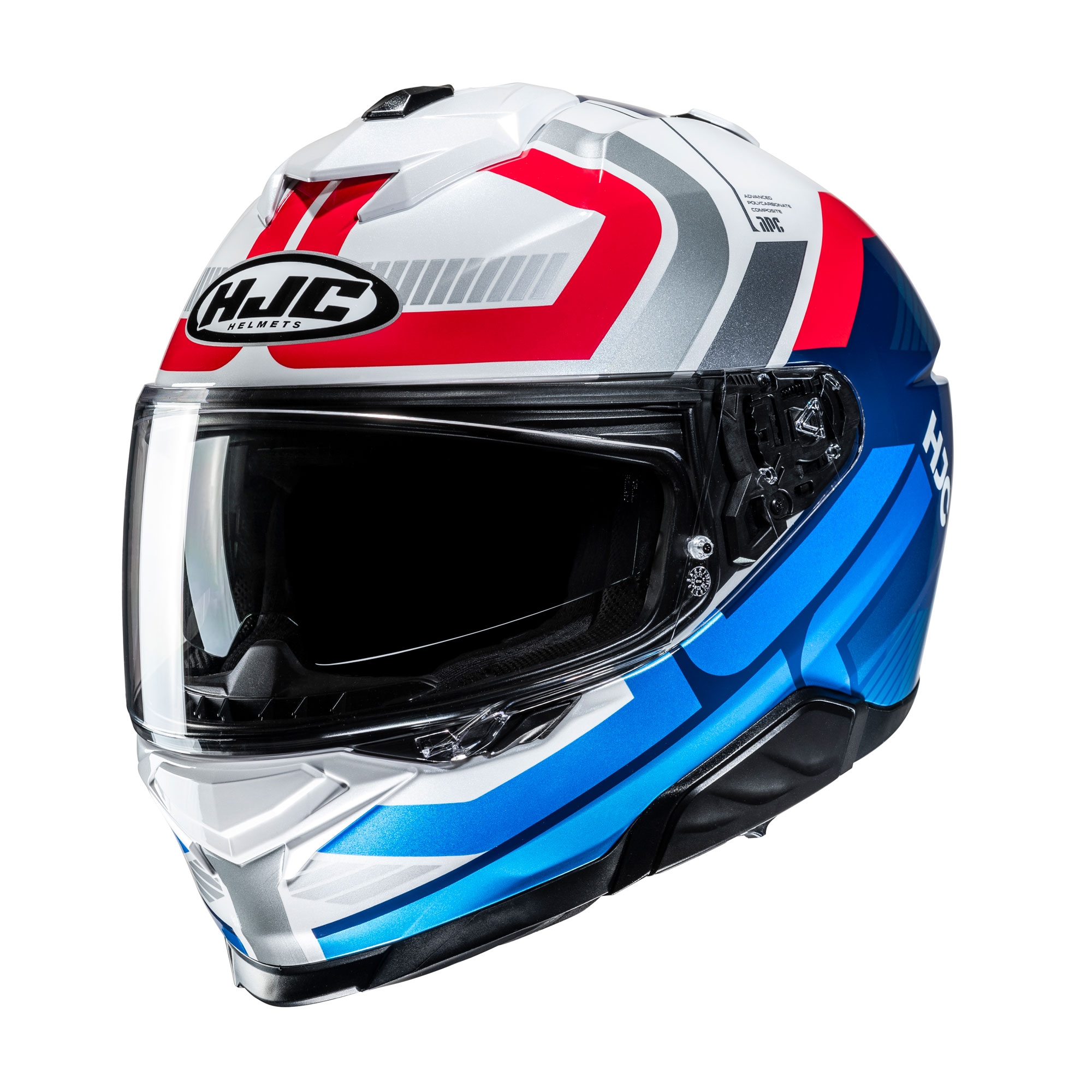HJC I71 Viz MC21 White Red Blue
