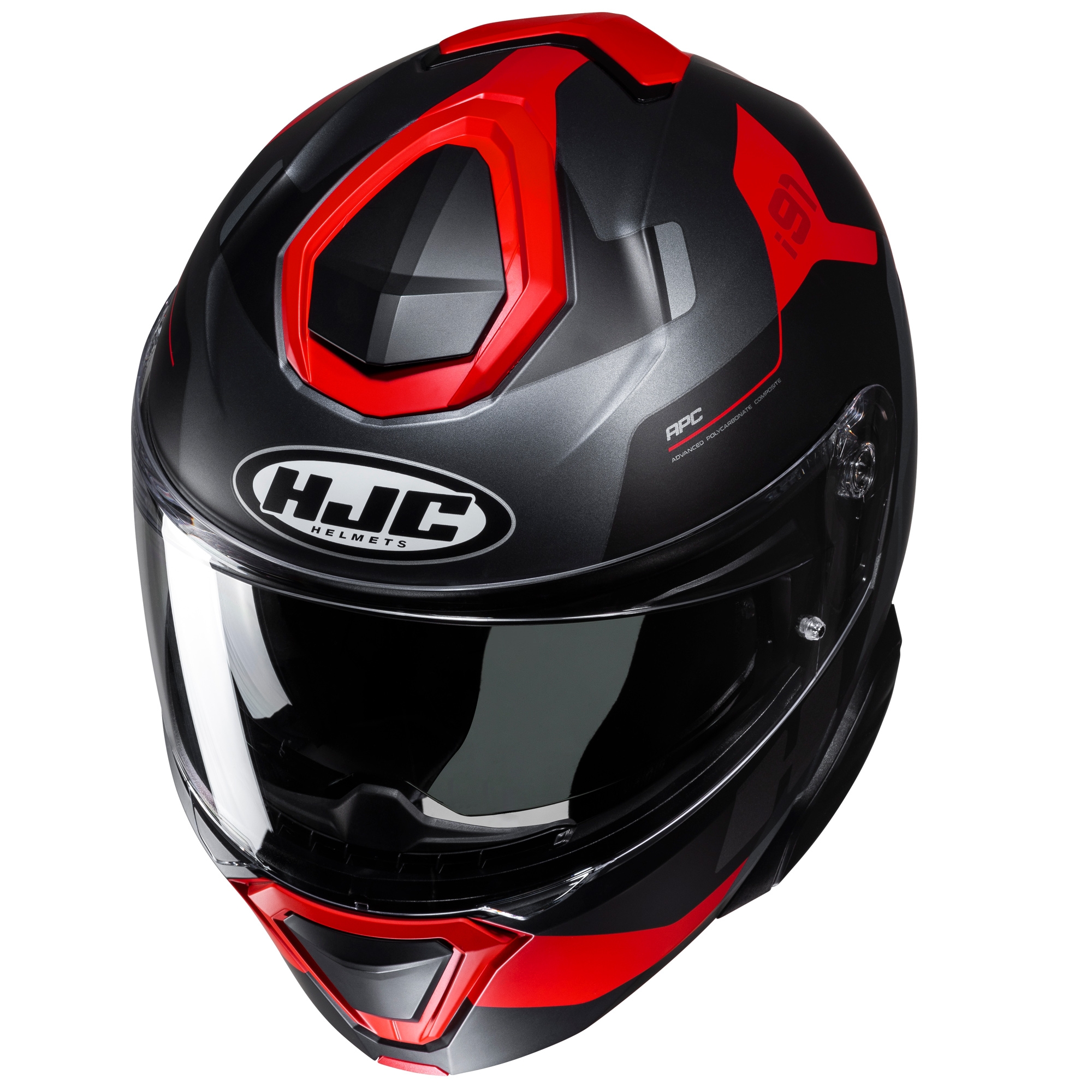 HJC I91 Carst MC1SF Red - Image 2