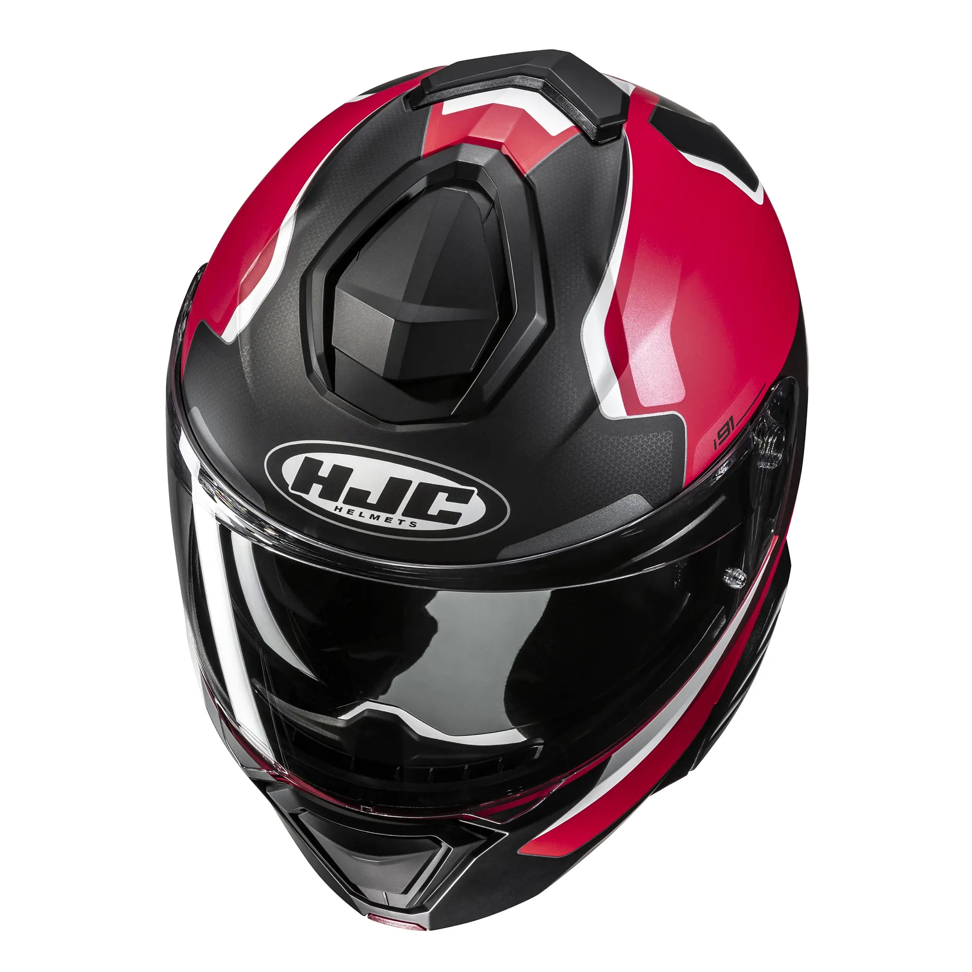 HJC I91 Felio MC1SF Red - Image 2