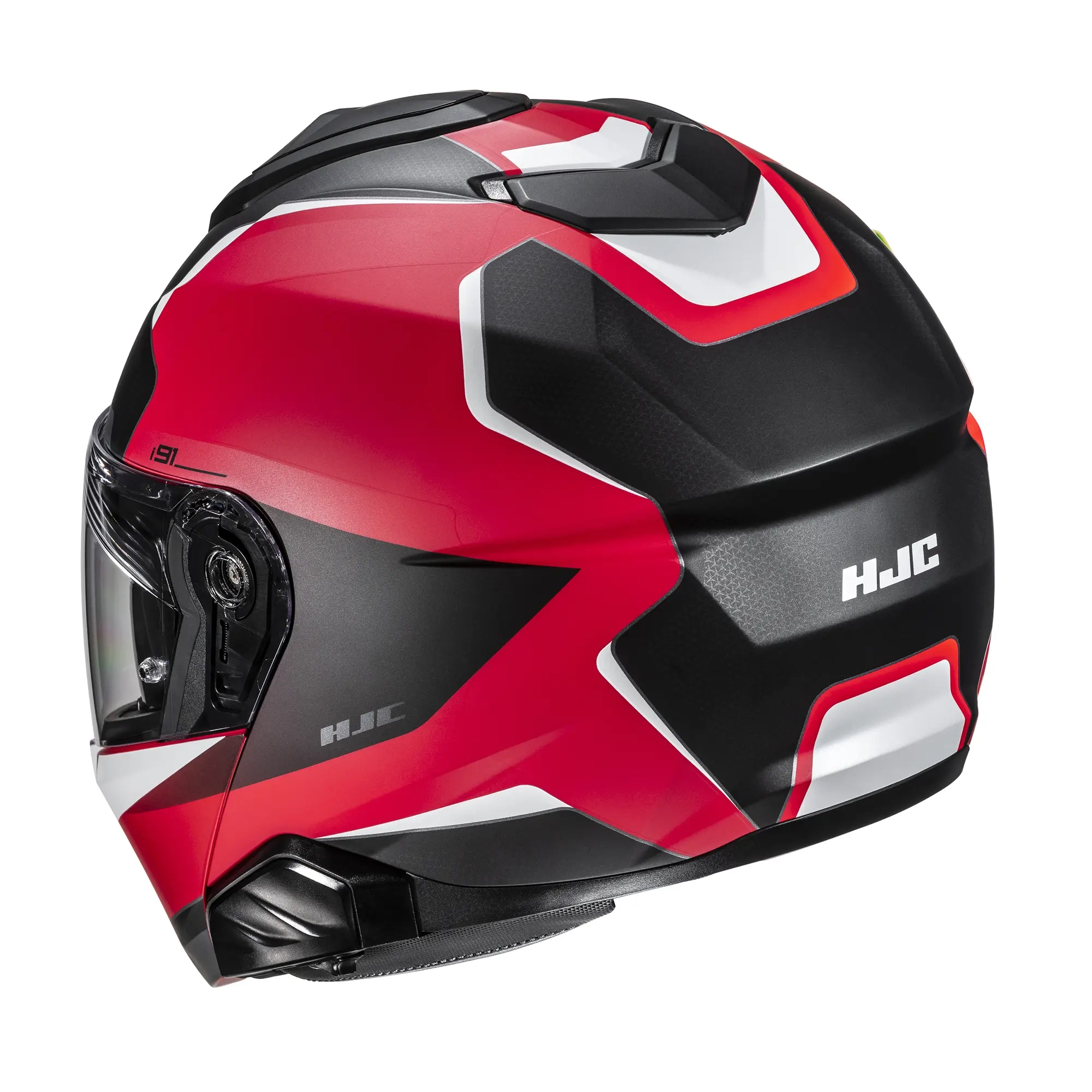 HJC I91 Felio MC1SF Red - Image 3