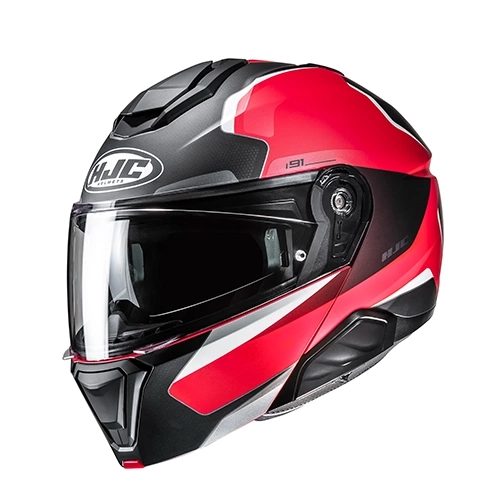 HJC I91 Felio MC1SF Red - Image 4