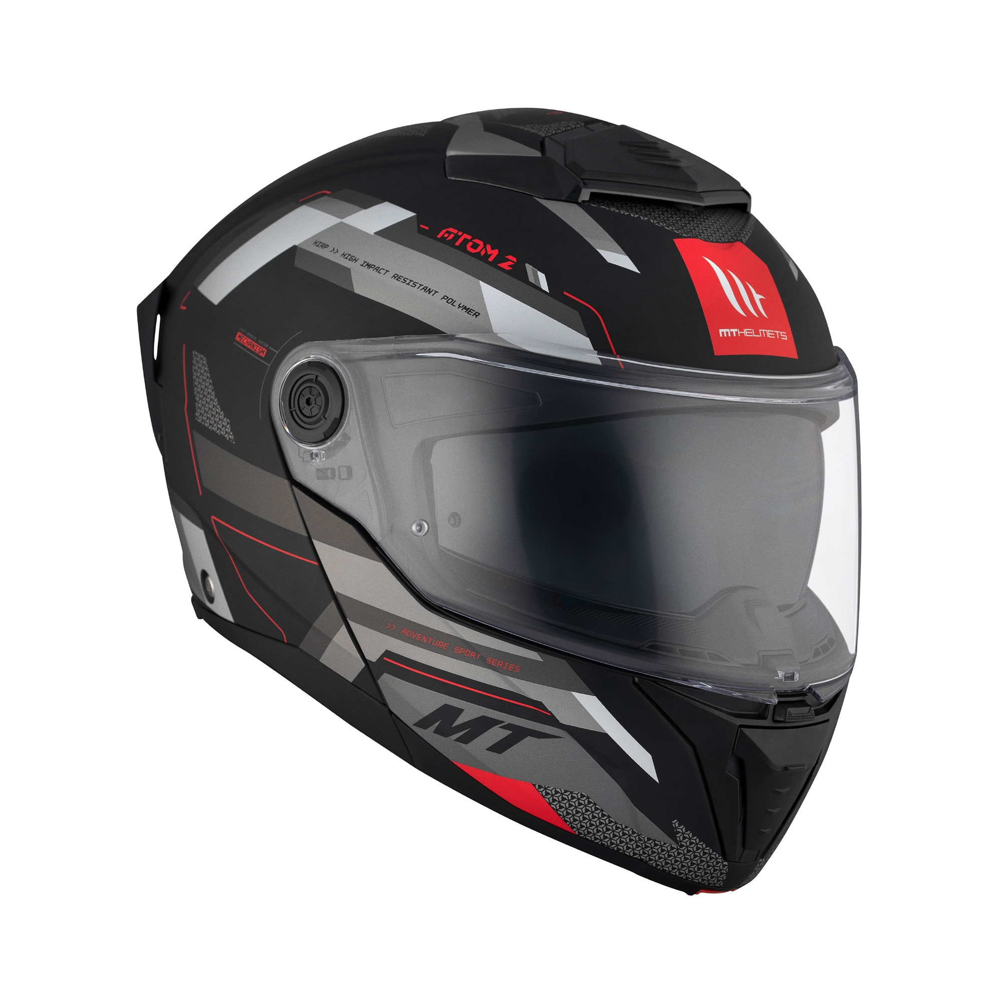MT Atom 2 Bast D5 Matt Black Grey - Image 3