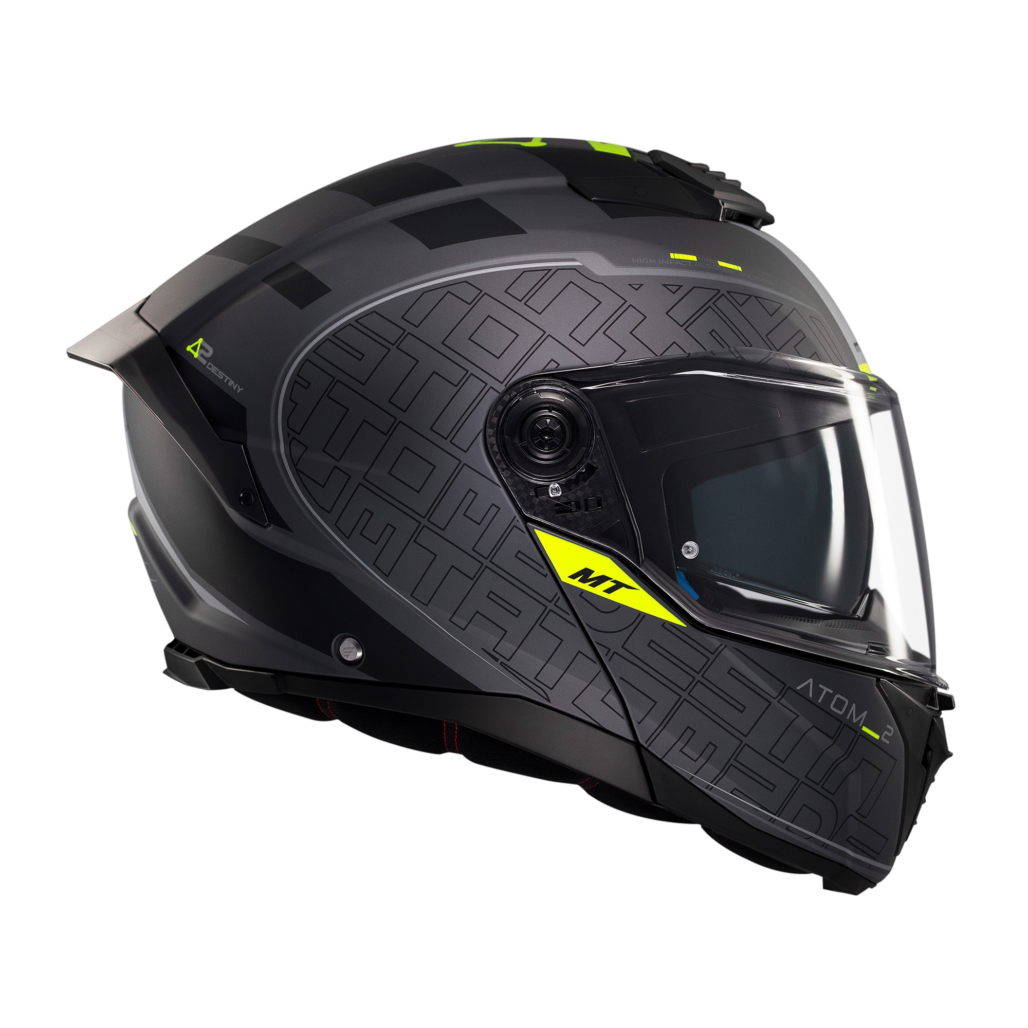 MT Atom 2 Destiny C2 Matt Black/Fluo - Image 5