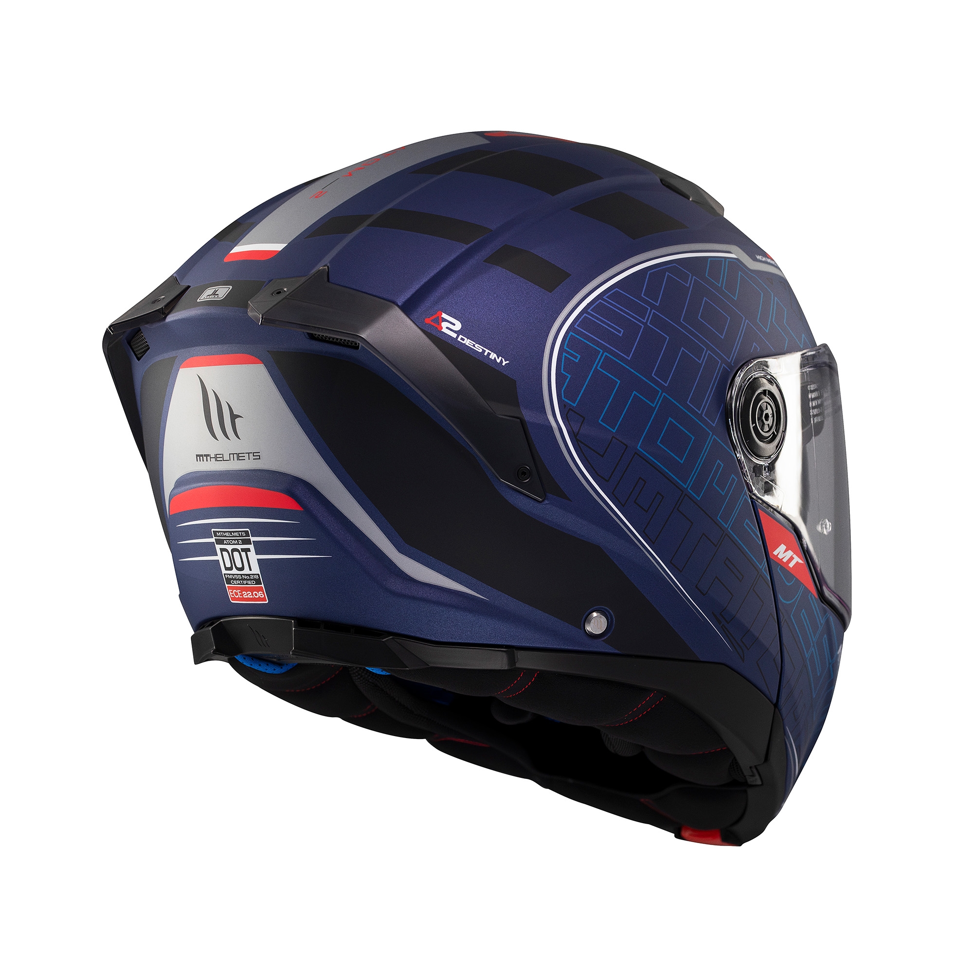 MT Atom 2 Destiny C7 Matt Blue/Black - Image 4
