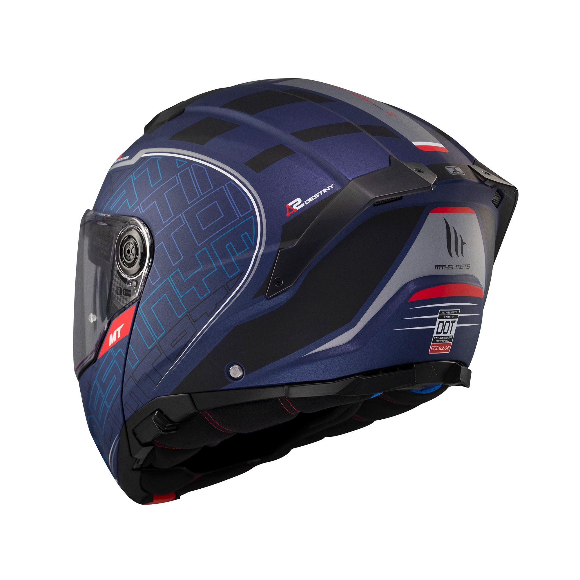 MT Atom 2 Destiny C7 Matt Blue/Black - Image 6