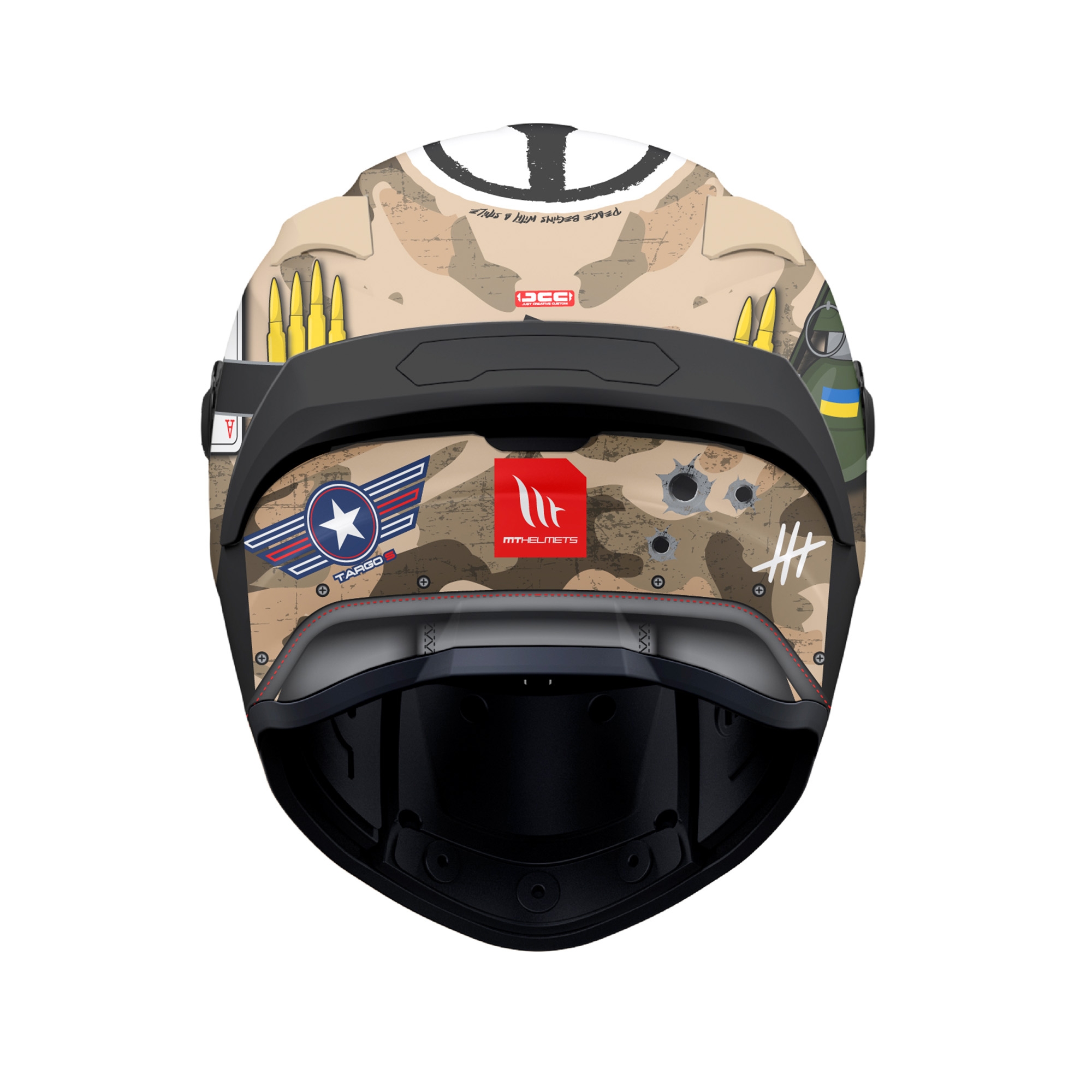MT Targo S Patton A2 Matt Sand Camo - Image 3