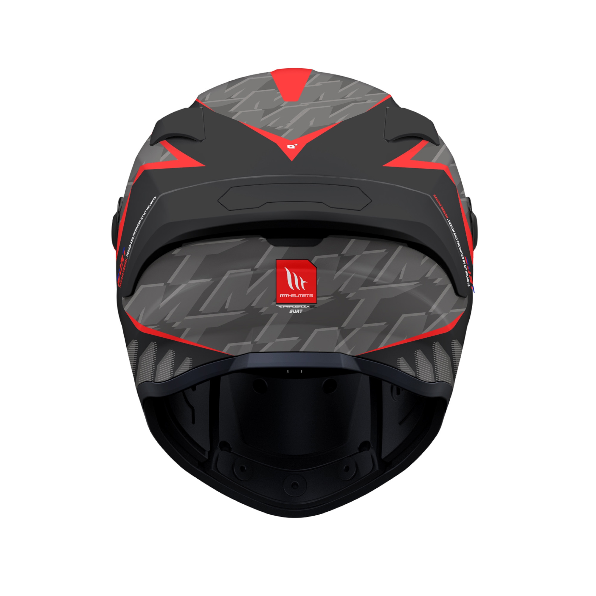 MT Targo S Surt B5 Matt Black Grey Red - Image 3