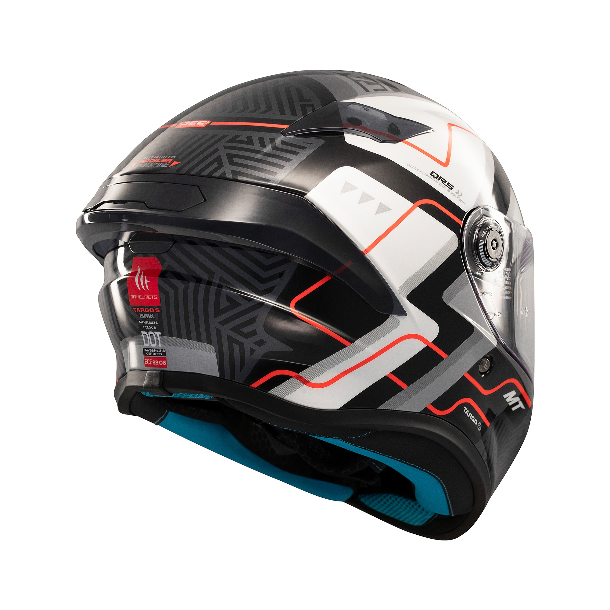 MT Targo S Brik C0 Gloss Black/White - Image 6