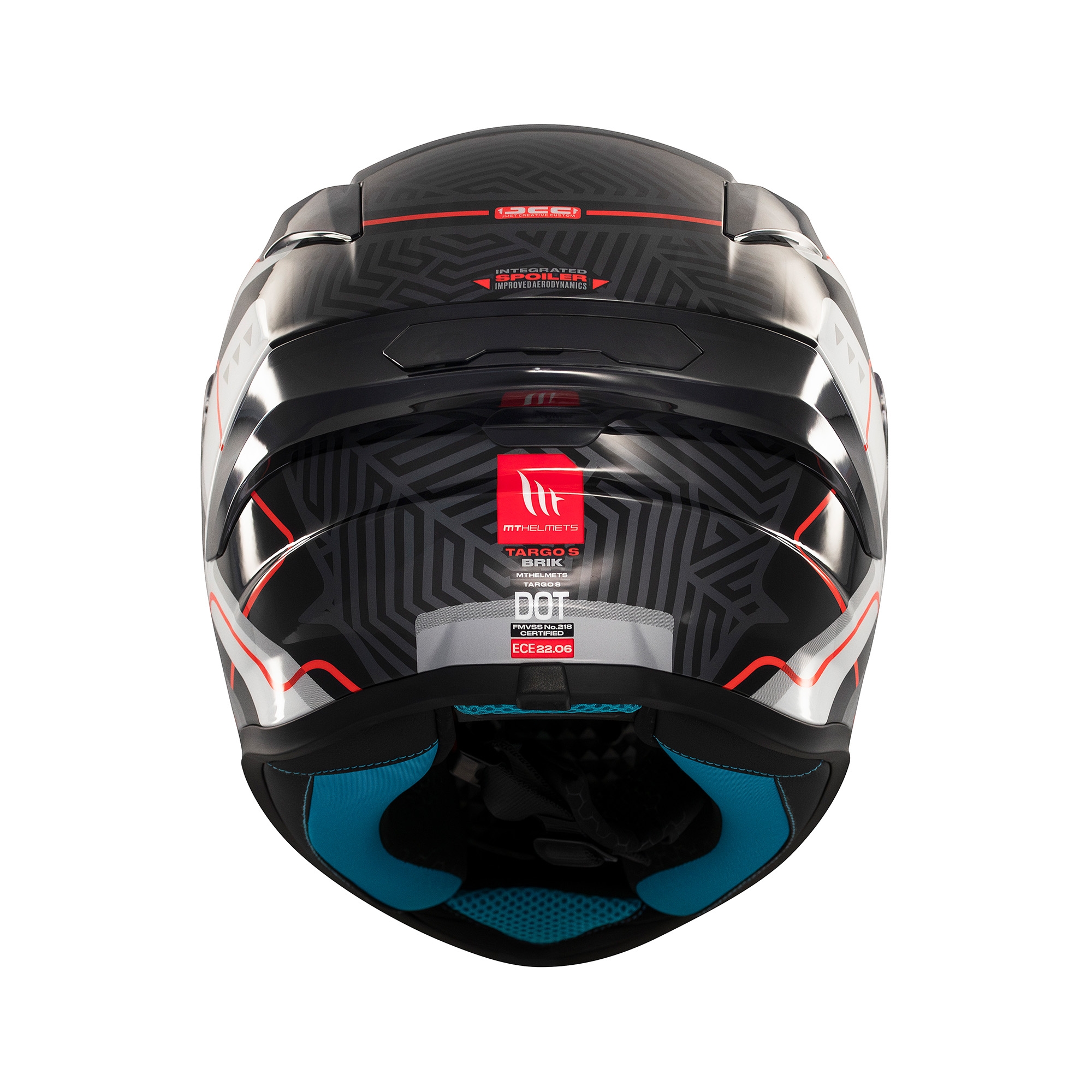 MT Targo S Brik C0 Gloss Black/White - Image 7