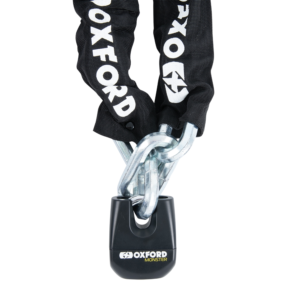 Oxford Monster 14mm Chain & Padlock 2m